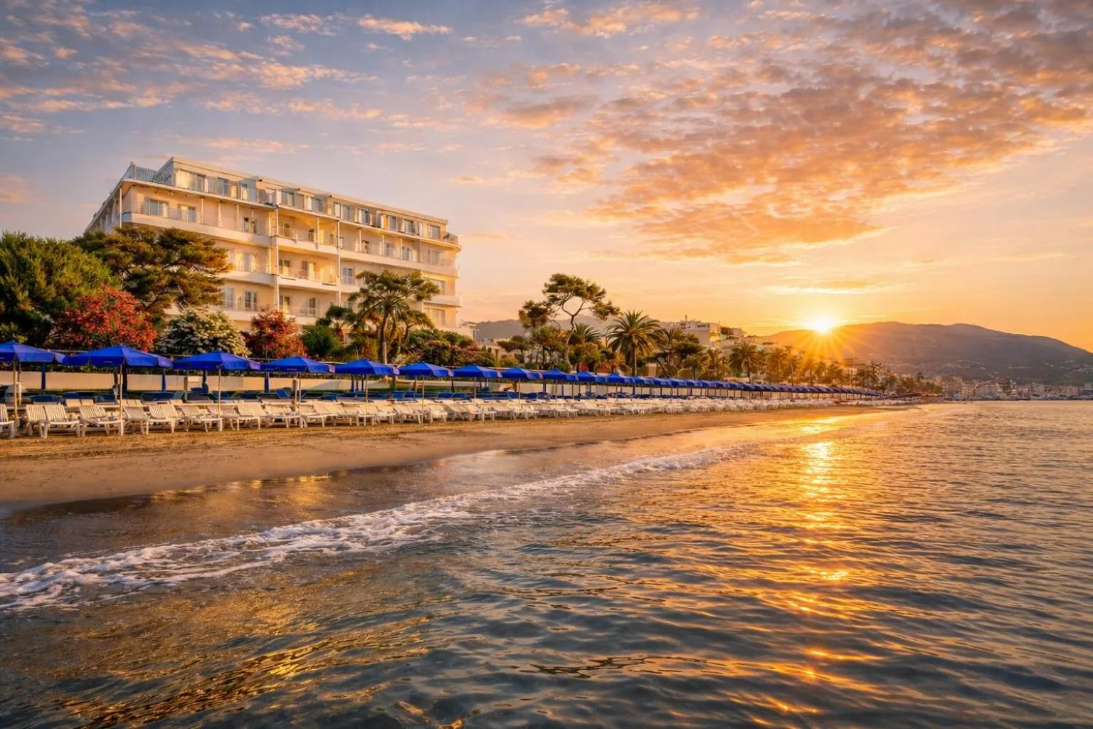 Property building in LVG Hotel Collection - Grand Hotel Mediterranee