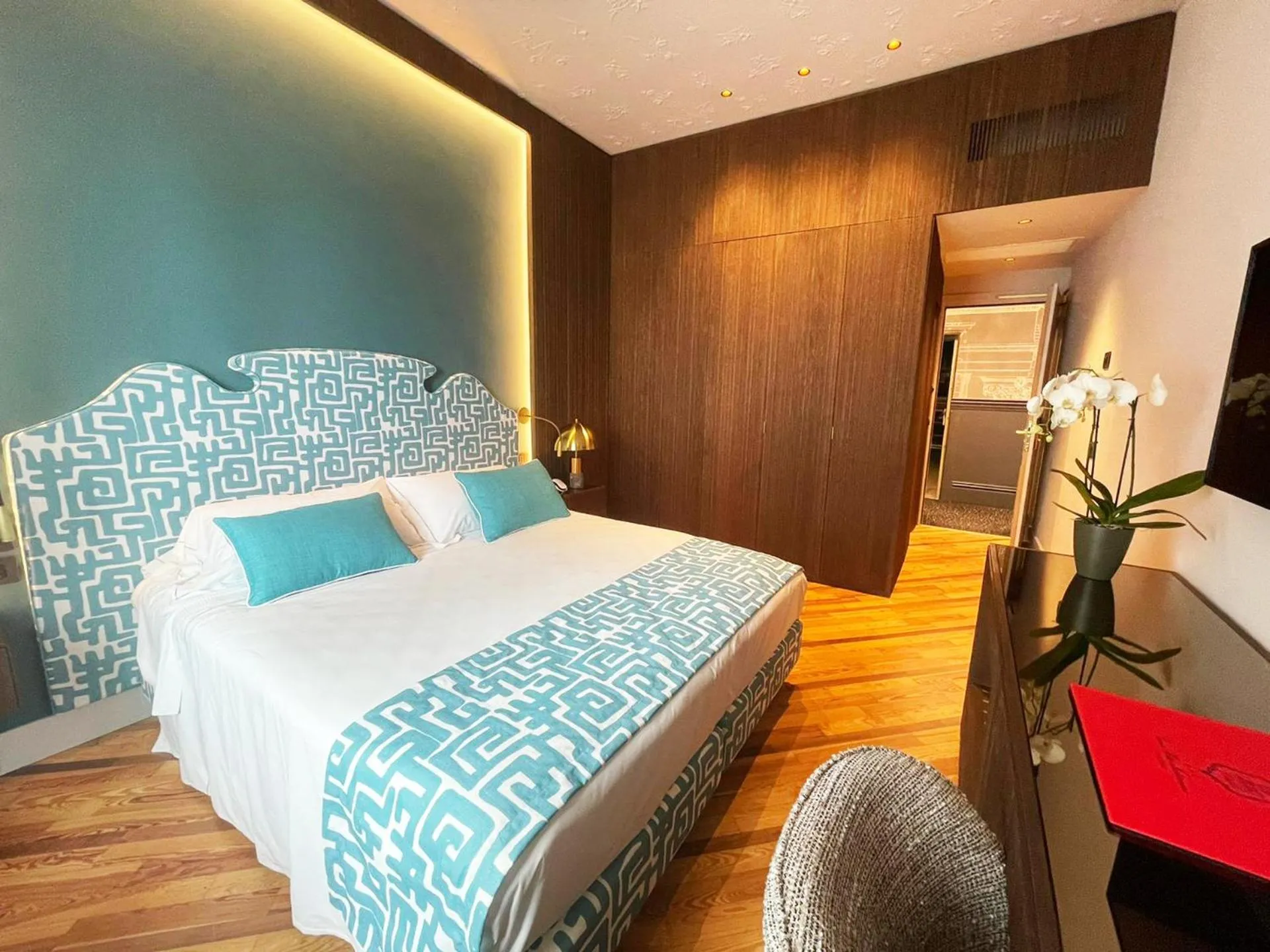 Bed in LVG Hotel Collection - Grand Hotel Mediterranee