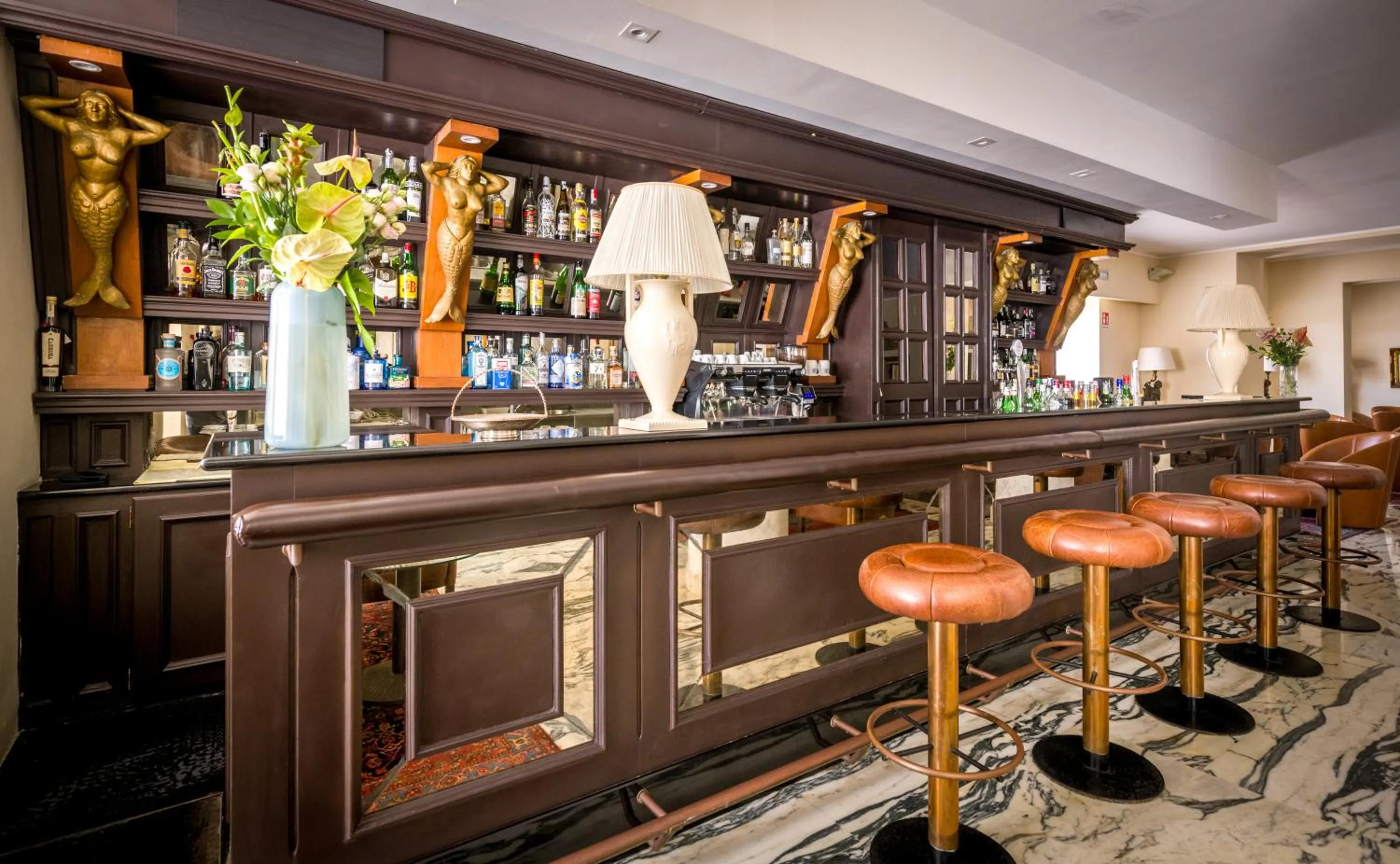 Lounge or bar in Grand Hotel Mediterranee