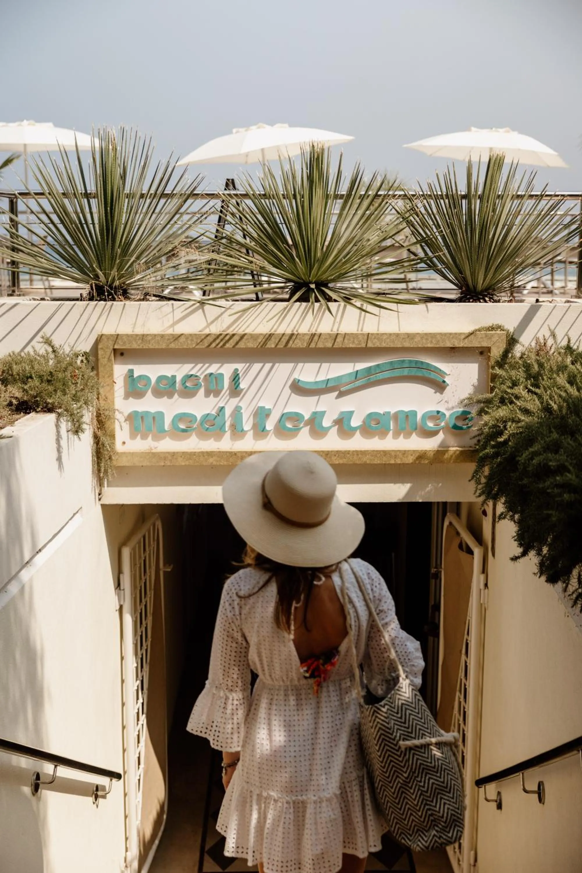 Beach in Grand Hotel Mediterranee
