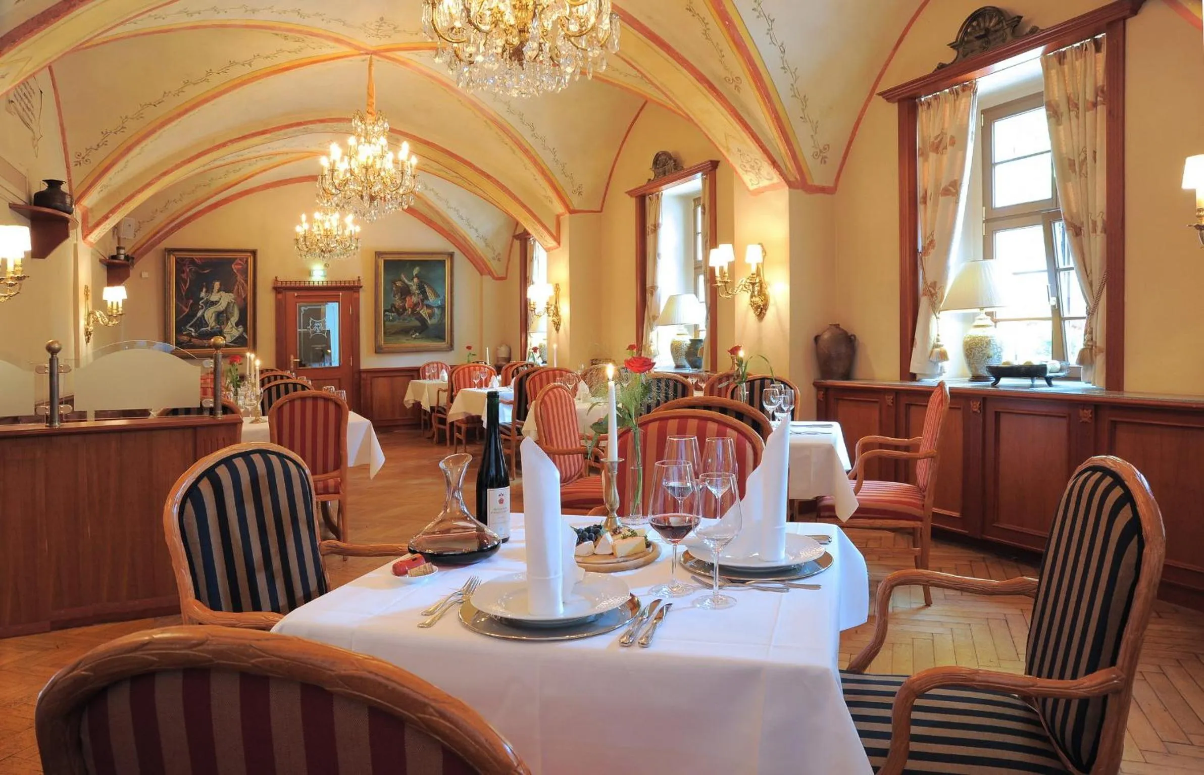 Restaurant/places to eat in Romantik Hotel Burgkeller Residenz Kerstinghaus