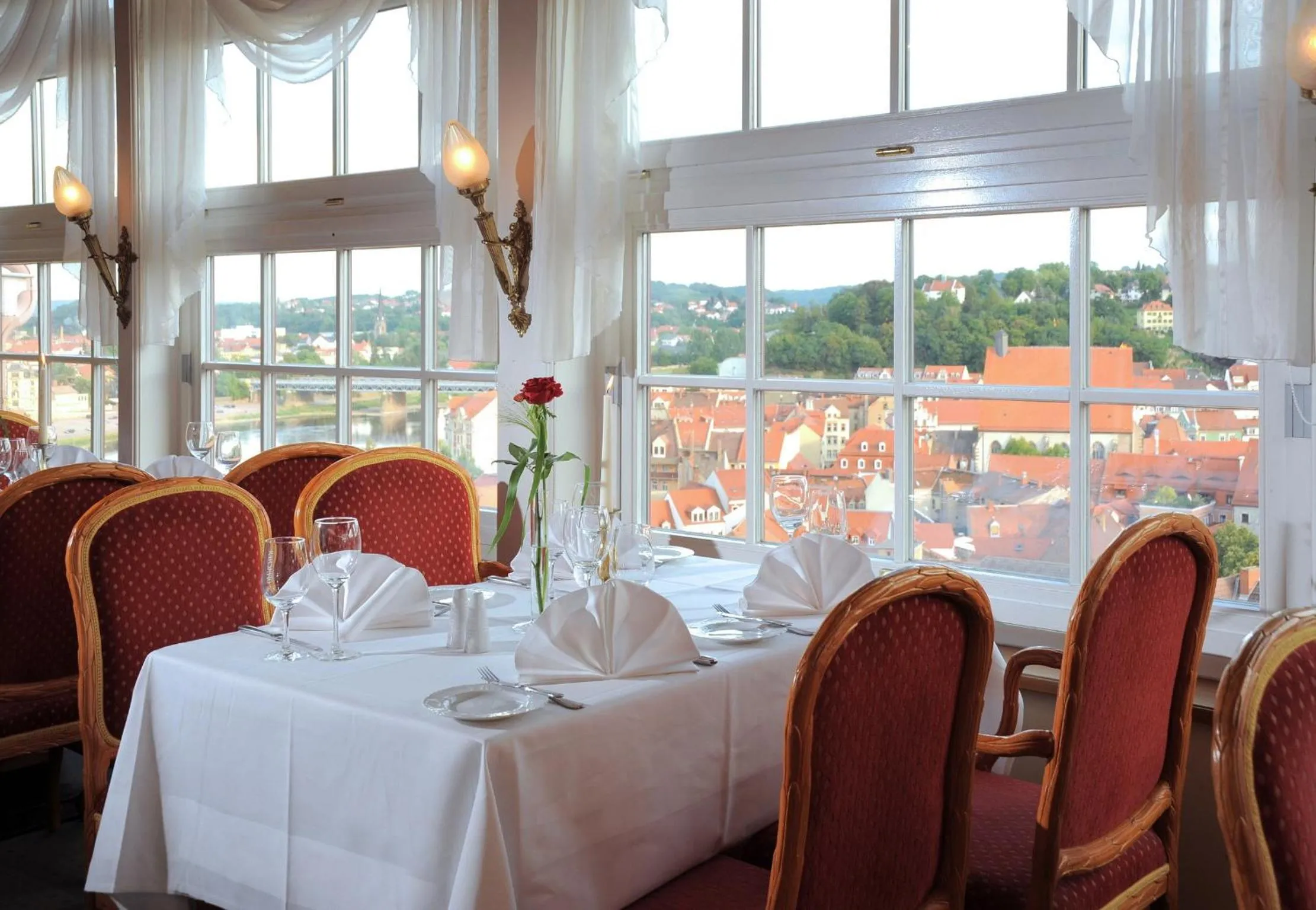 Restaurant/places to eat in Romantik Hotel Burgkeller Residenz Kerstinghaus