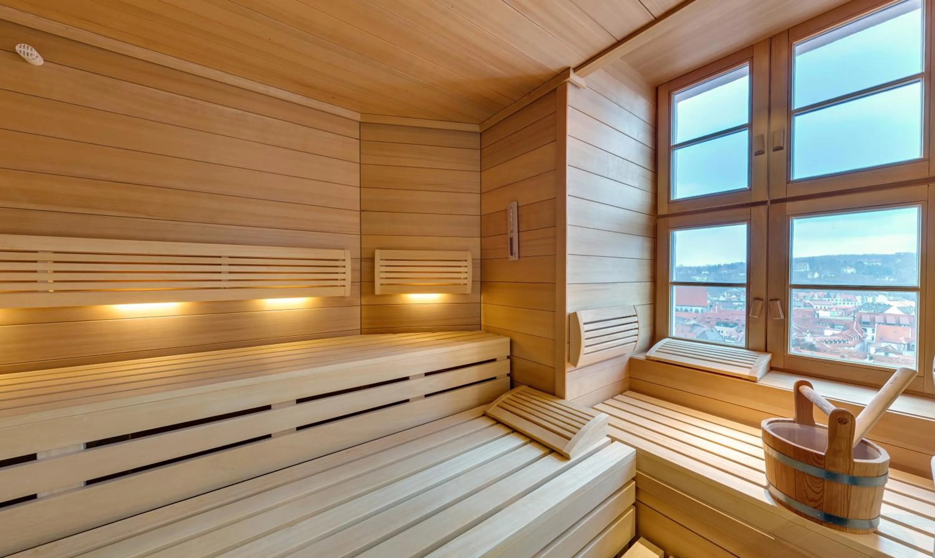 Sauna in Romantik Hotel Burgkeller Residenz Kerstinghaus
