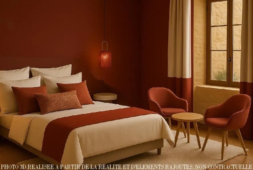 Bed in La Sauternaise, luxury Boutique B&B