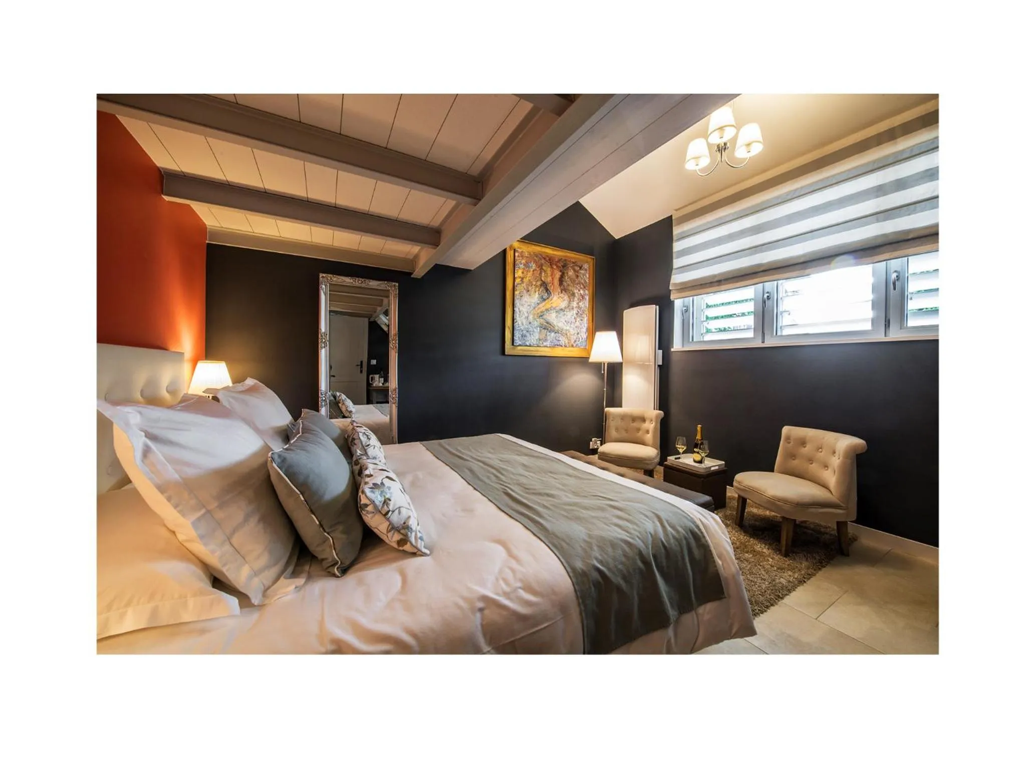 Hot Tub, Bed in La Sauternaise, luxury Boutique B&B