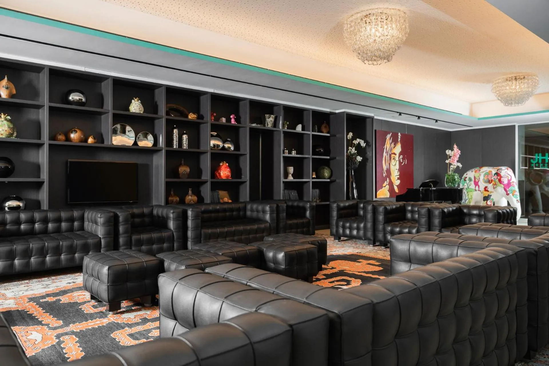 Lobby or reception in Just Hotel Lomazzo Fiera