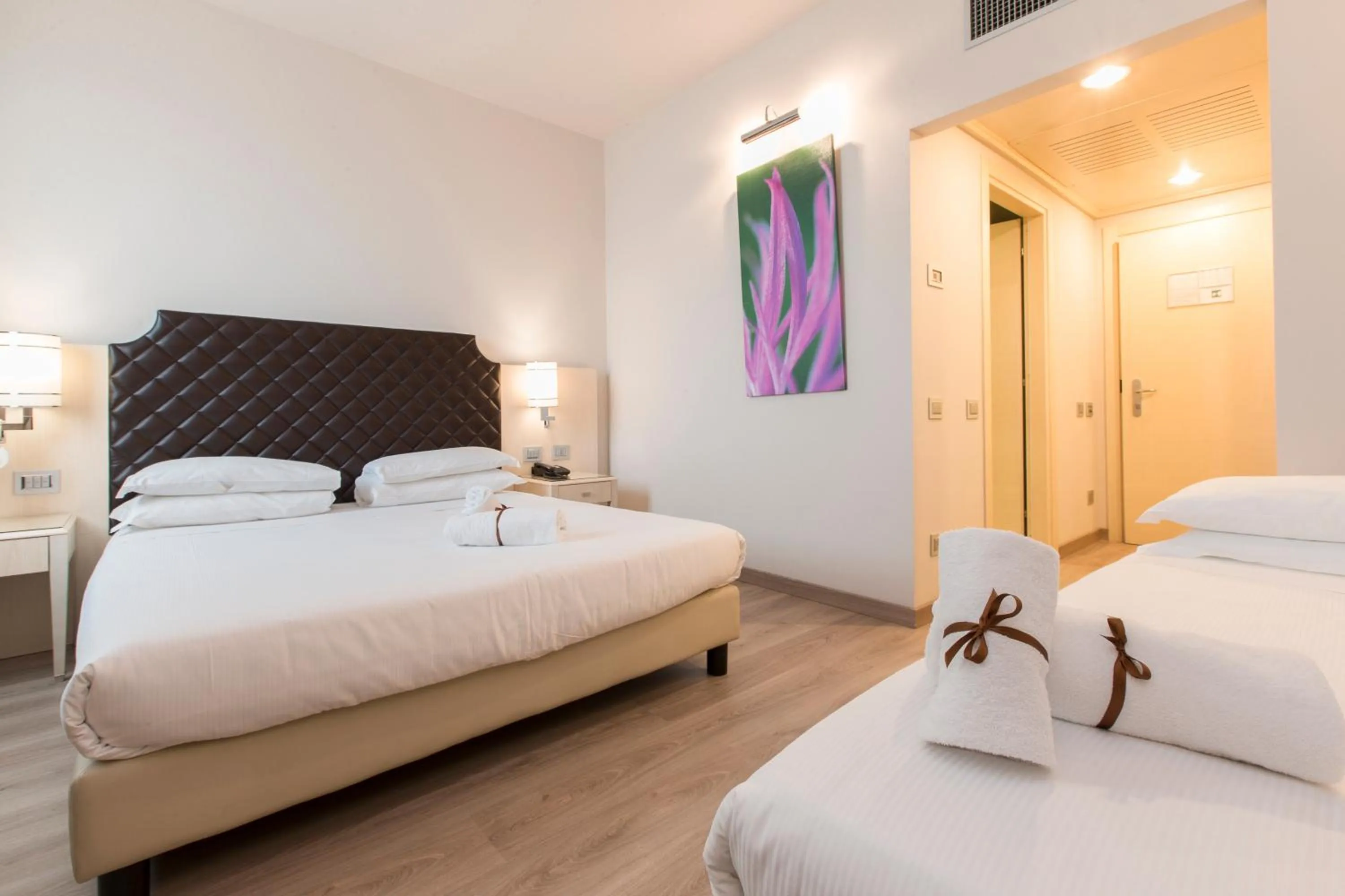 Bedroom, Bed in Just Hotel Lomazzo Fiera