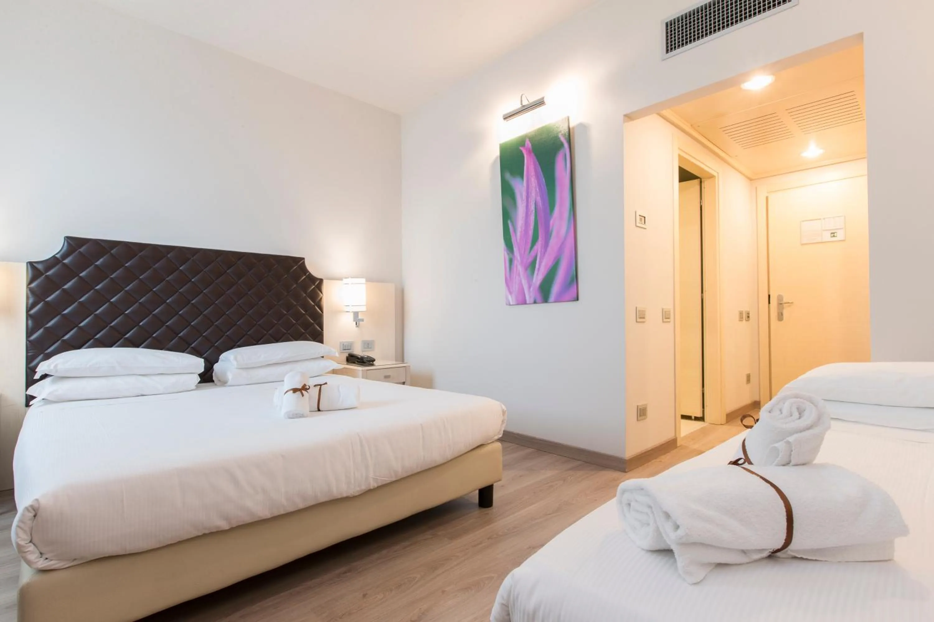 Bedroom, Bed in Just Hotel Lomazzo Fiera