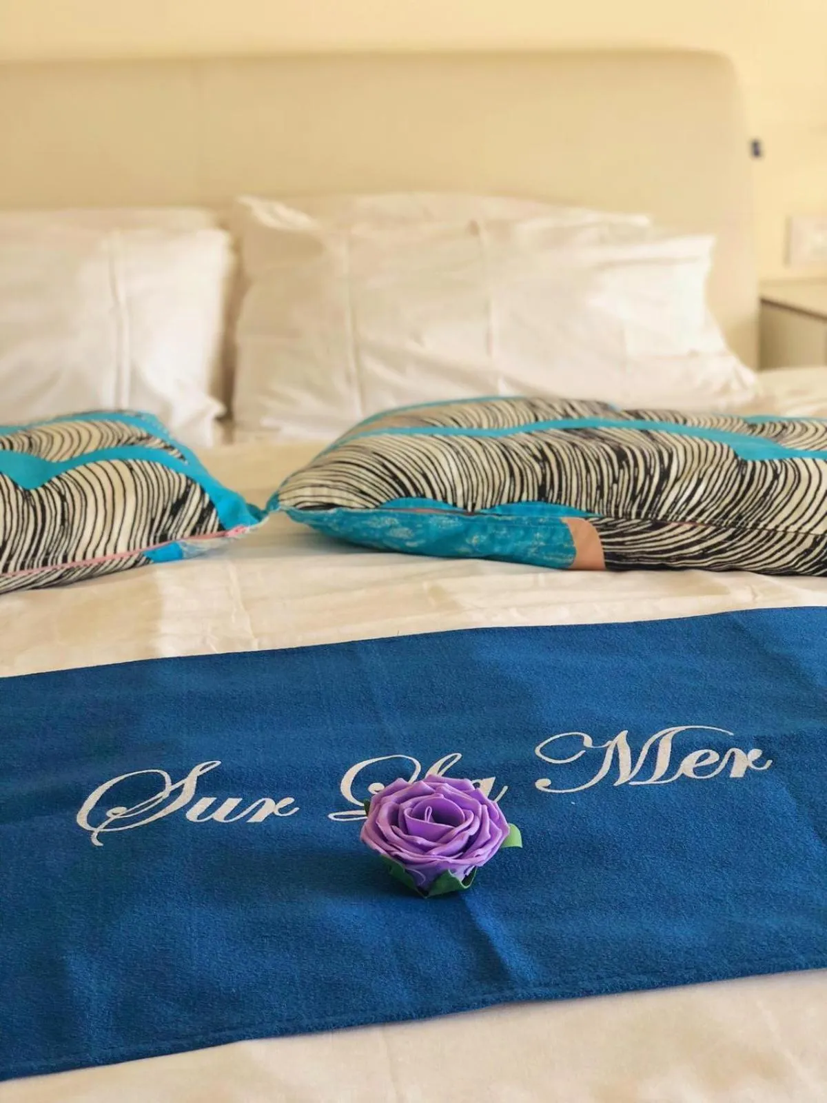 Bed in Sur La Mer Hotel Ashdod