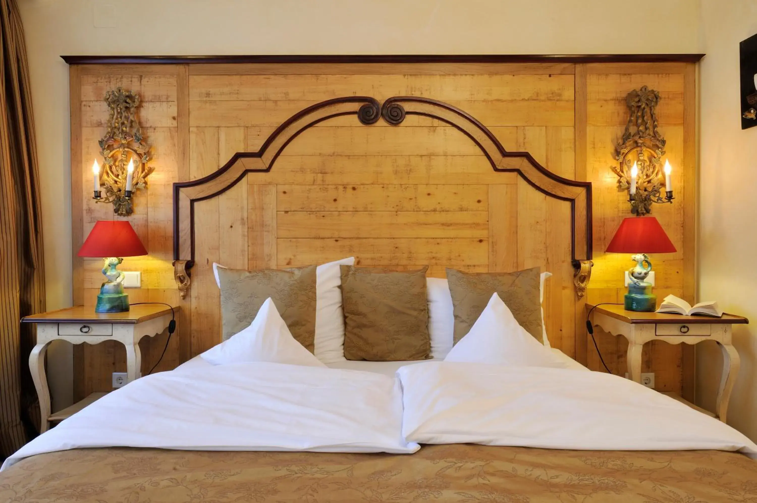 Photo of the whole room, Bed in Romantik Alpenhotel Waxenstein Photo of the whole room, Bed in Romantik Alpenhotel Waxenstein