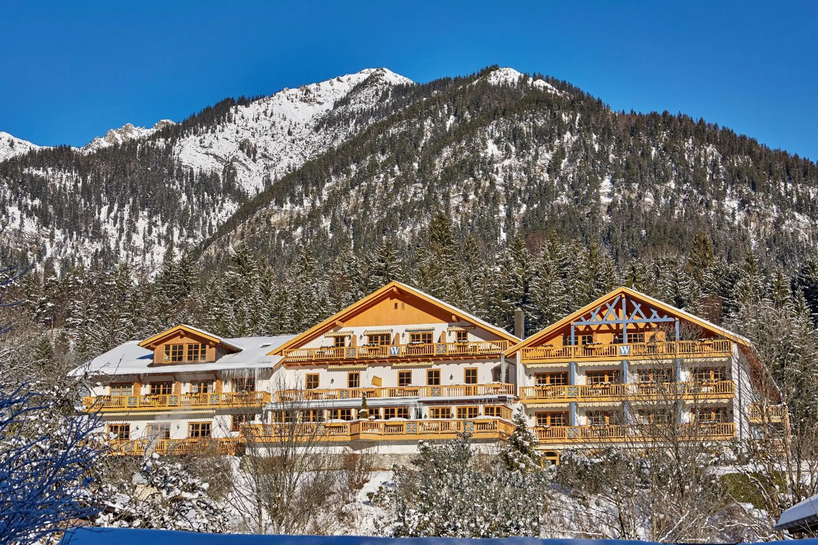 Facade/entrance in Romantik Alpenhotel Waxenstein Facade/entrance in Romantik Alpenhotel Waxenstein