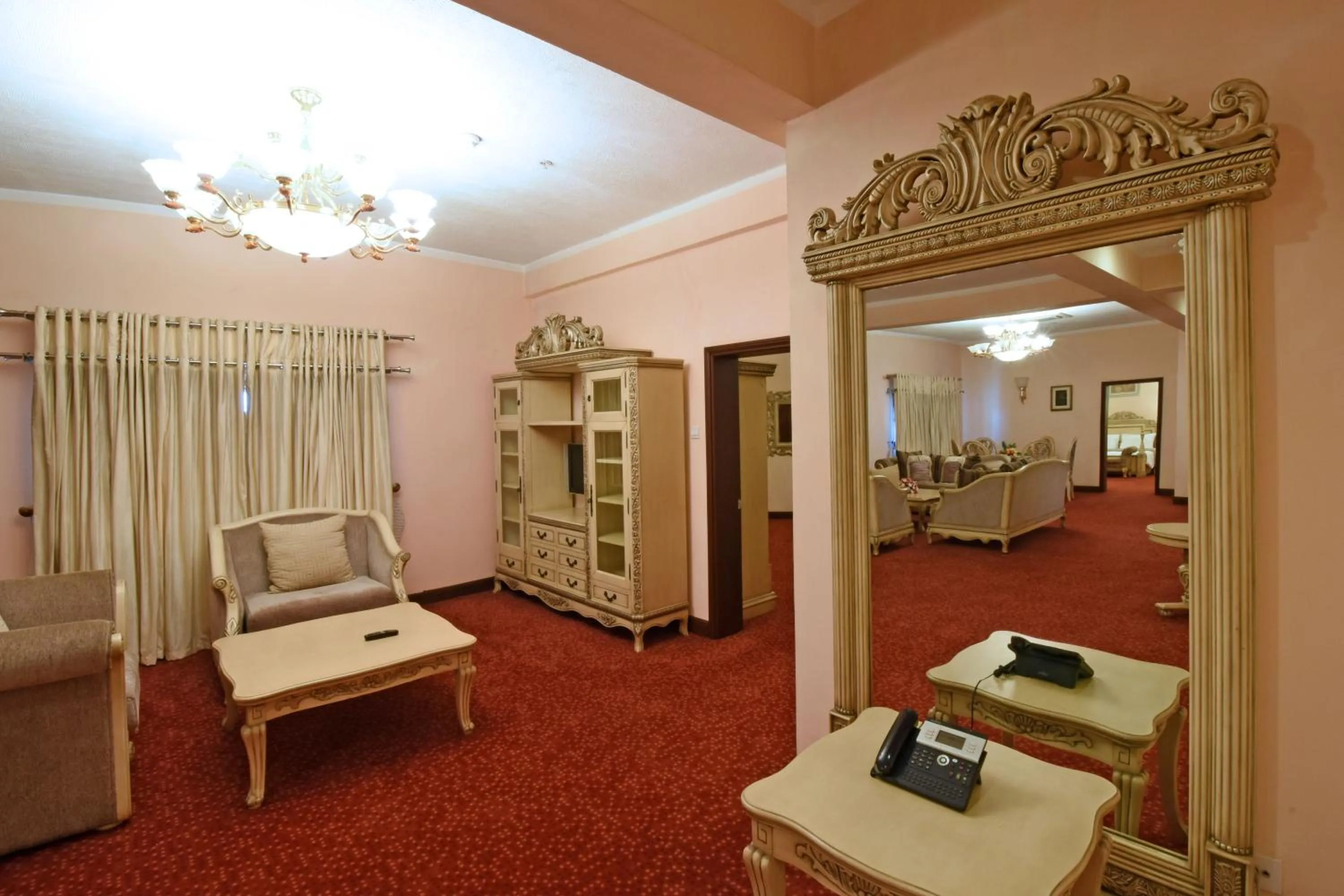 Living room in Imperial Royale Hotel
