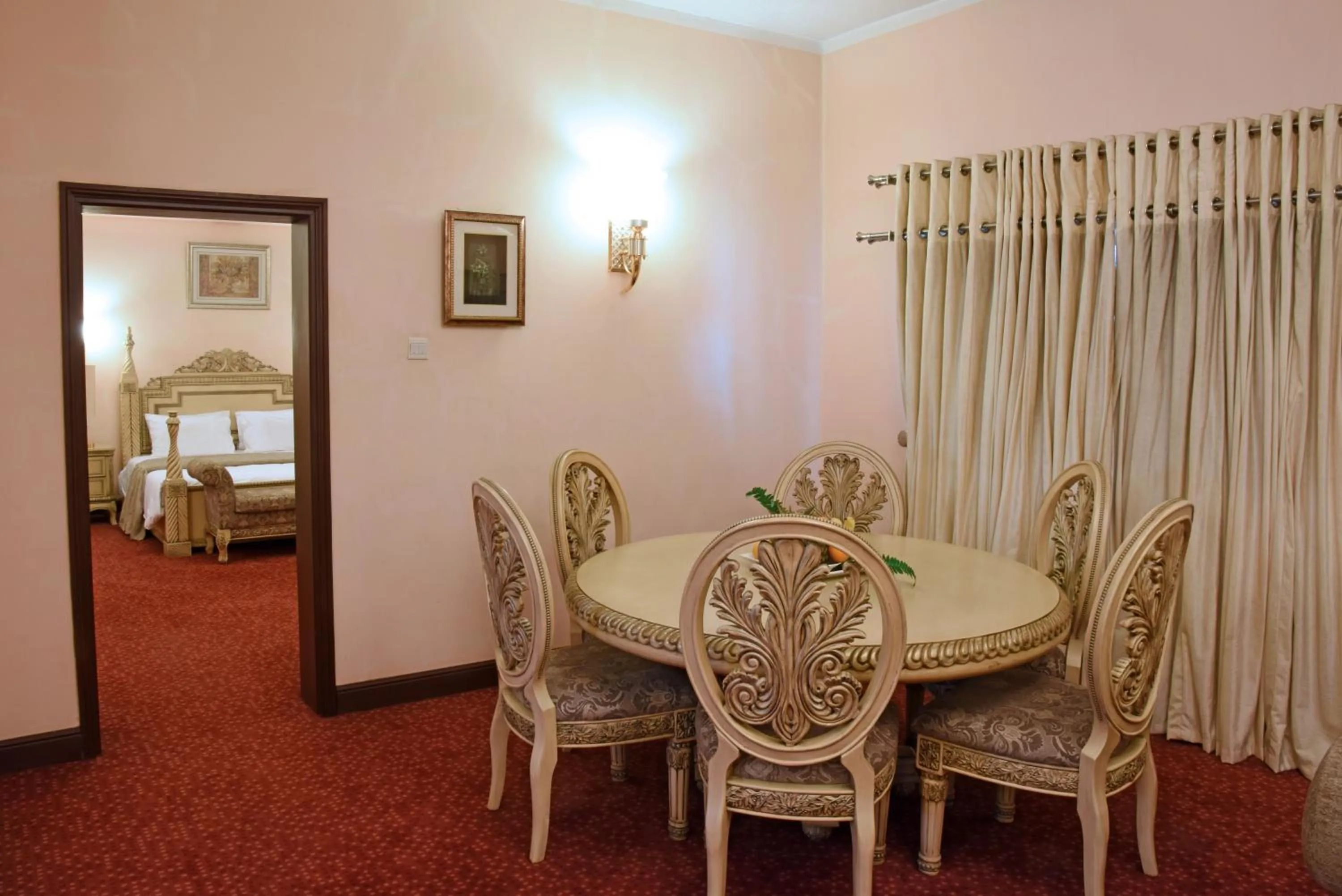Dining area in Imperial Royale Hotel