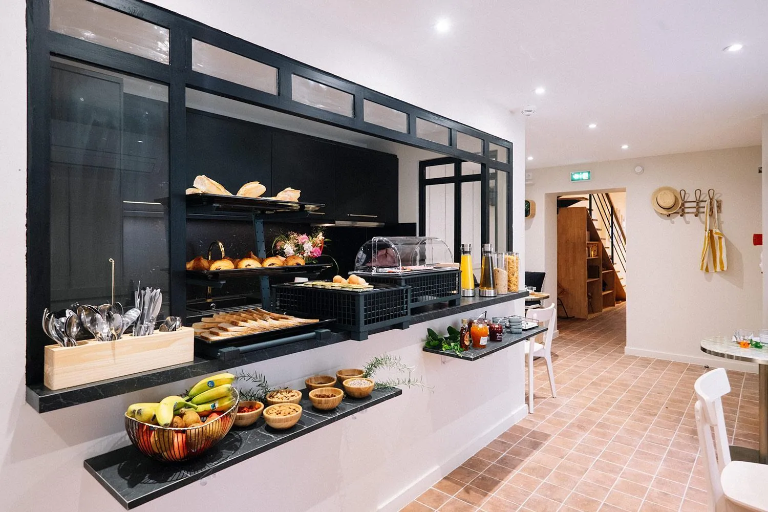 Food and drinks in Hôtel de la Plage