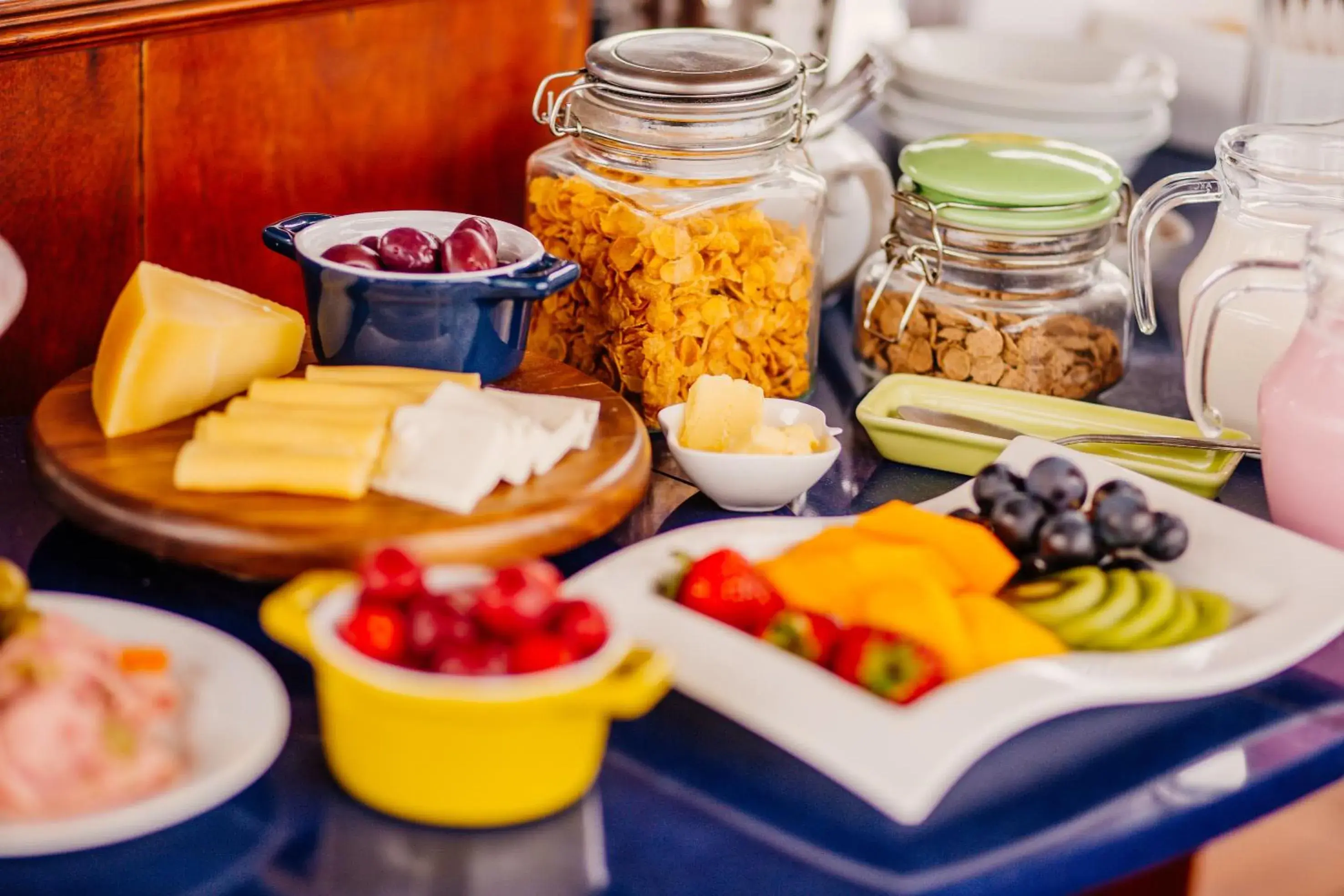 Buffet breakfast in Daniel's Apart Hotel Buffet breakfast in Daniel's Apart Hotel