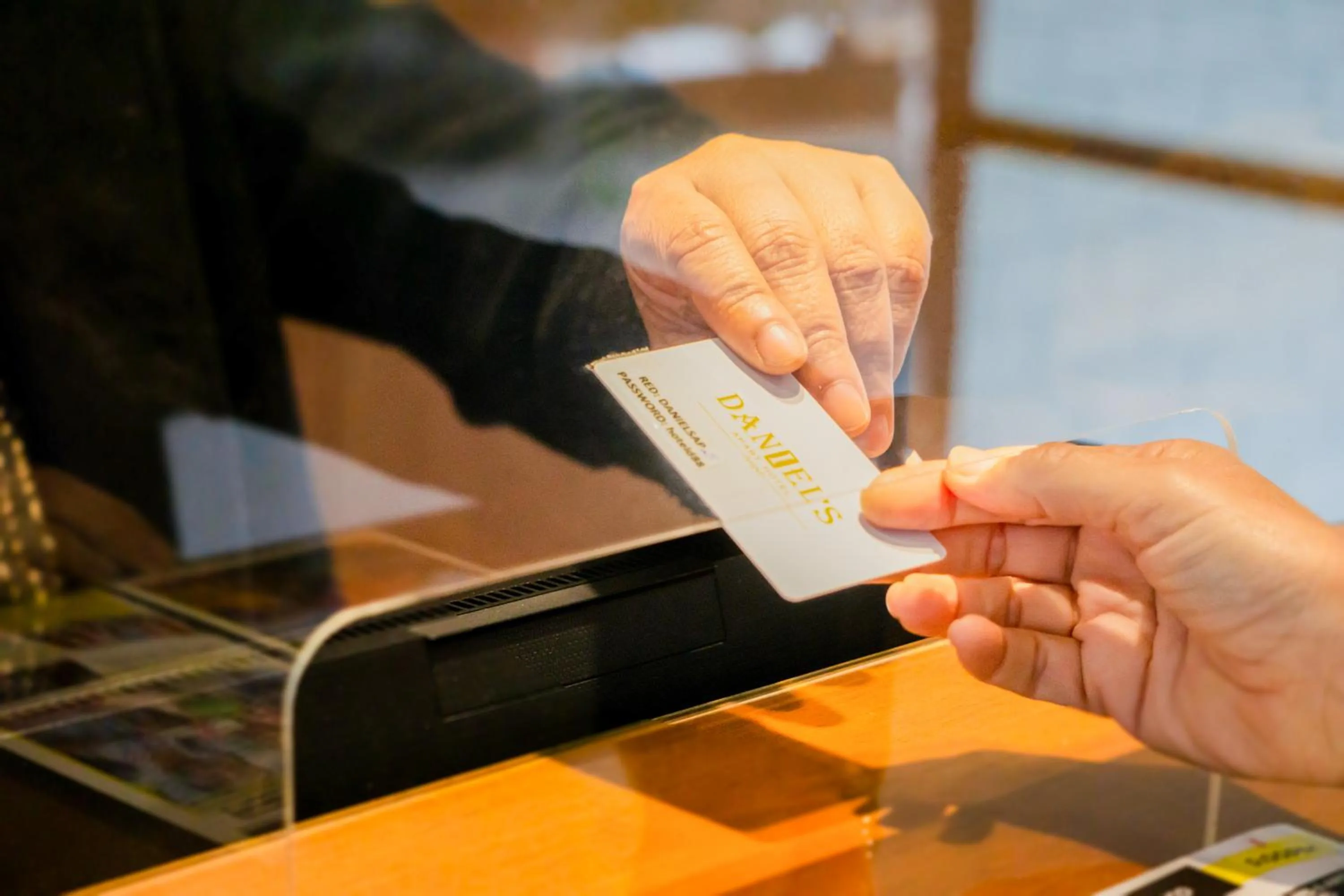 Lobby or reception in Daniel's Apart Hotel