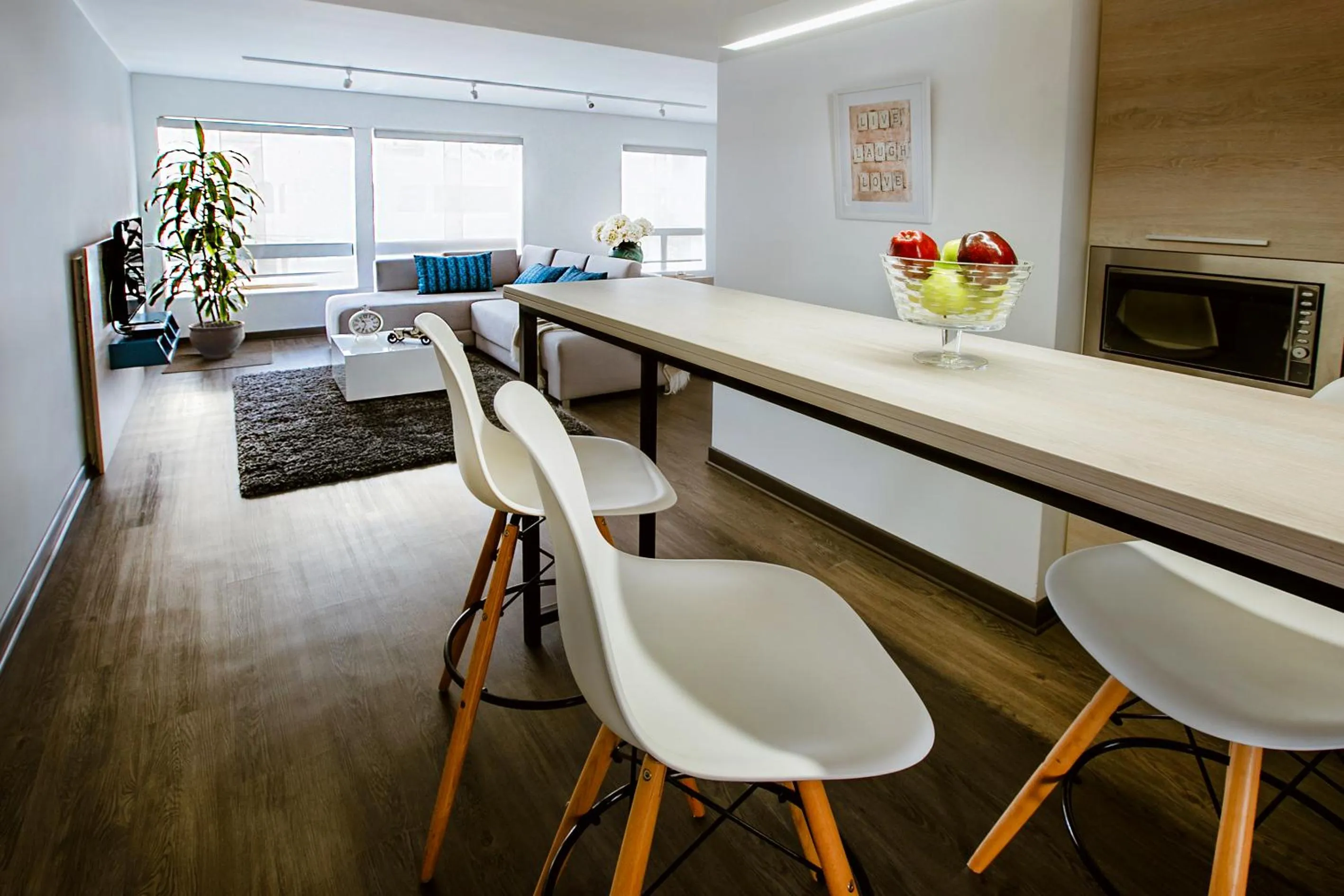 Kitchen or kitchenette in Daniel's Apart Hotel