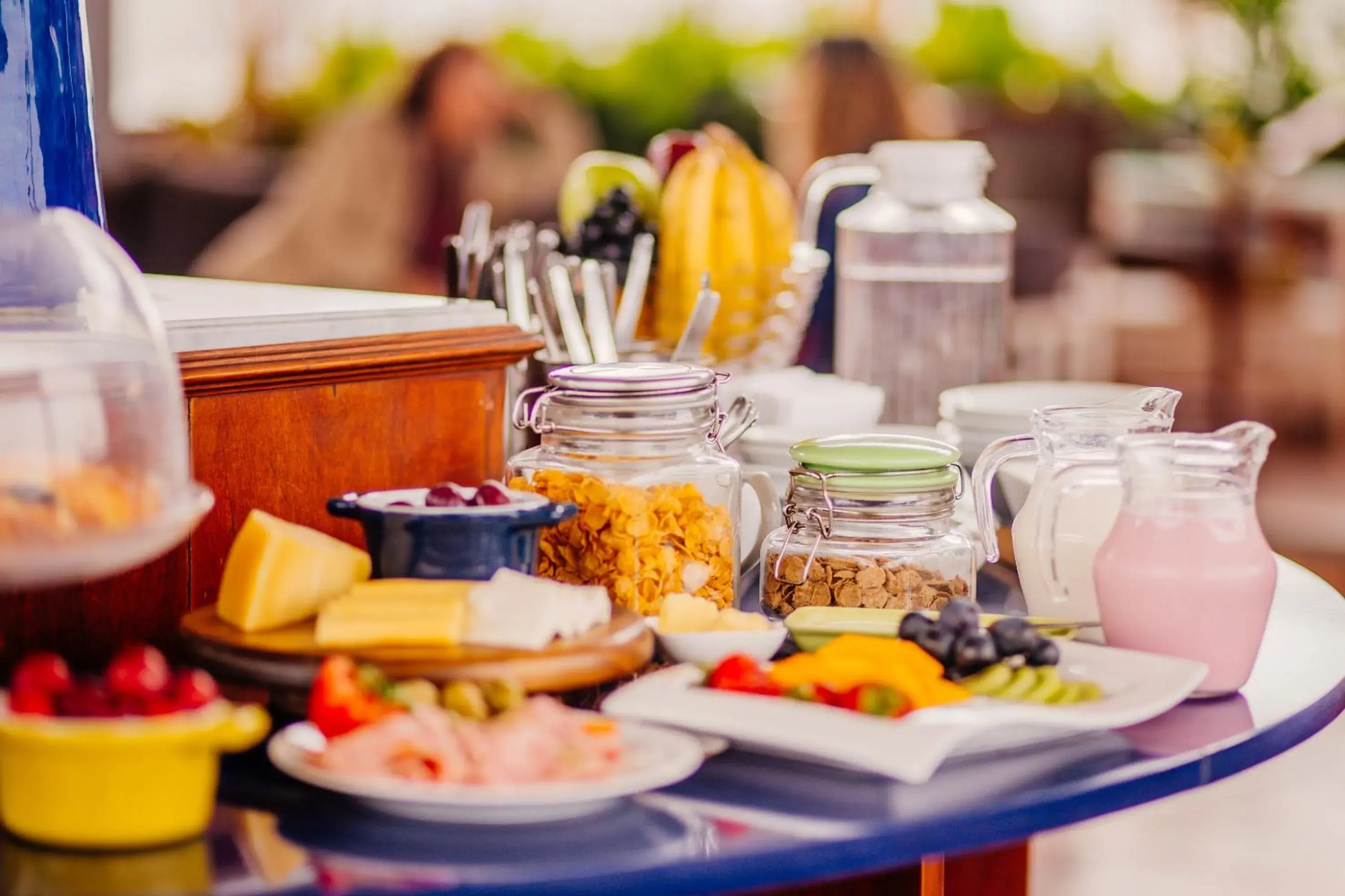 Buffet breakfast in Daniel's Apart Hotel Buffet breakfast in Daniel's Apart Hotel