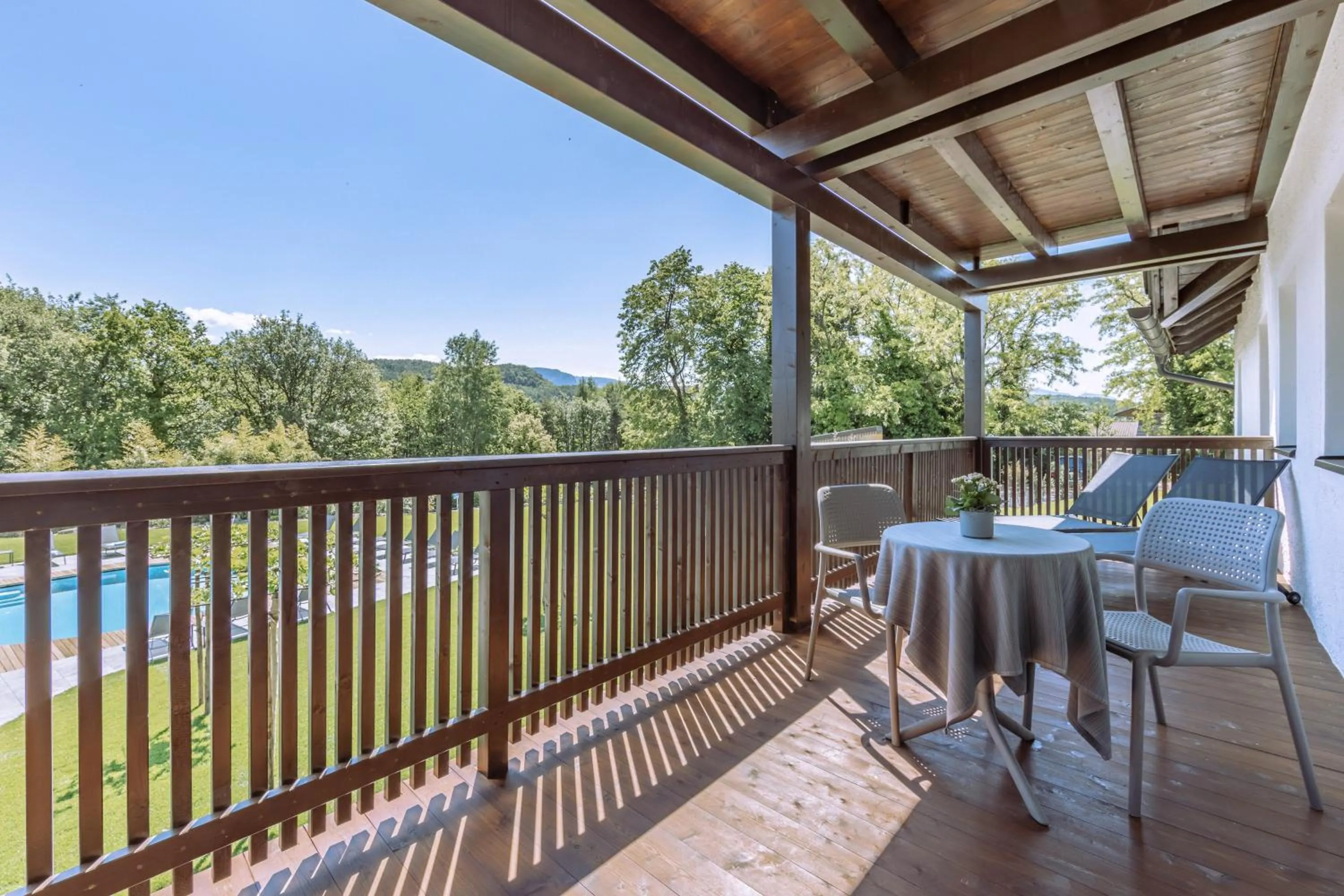 Balcony/Terrace in Hotel Ansitz Rungghof