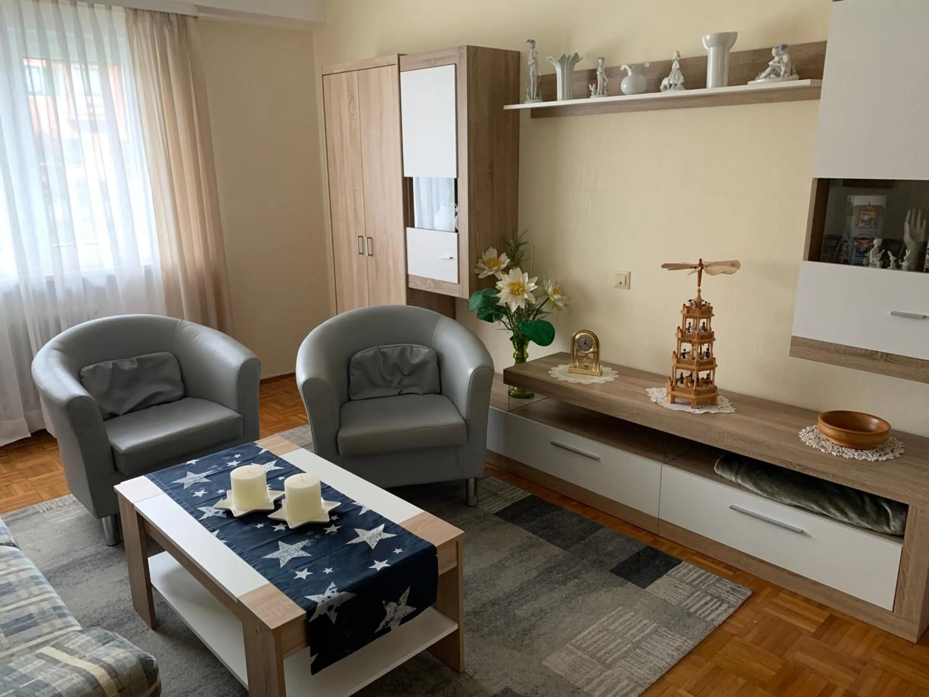 Living room in Ferienwohnung "an der Wiesent"