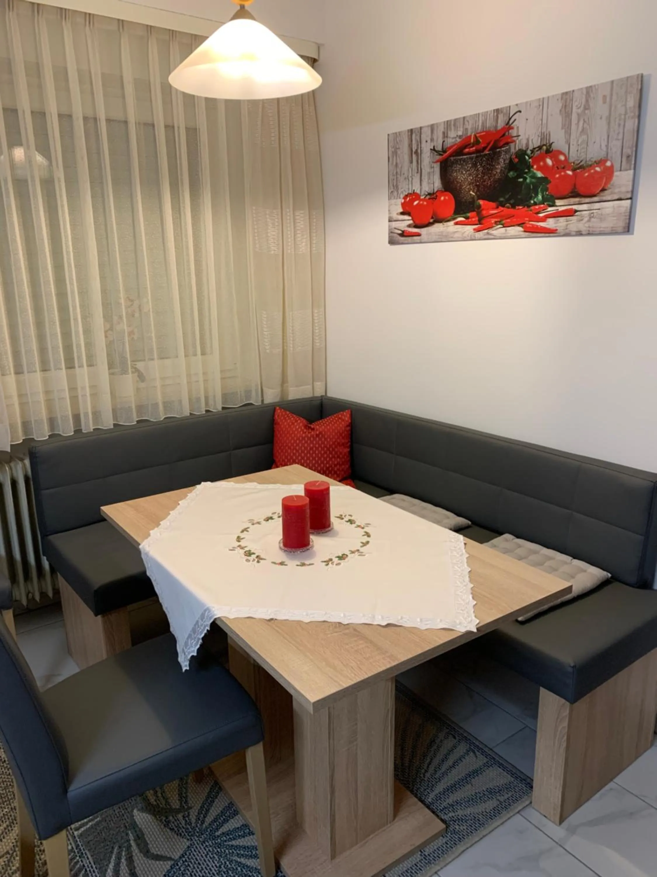 Seating area in Ferienwohnung "an der Wiesent"