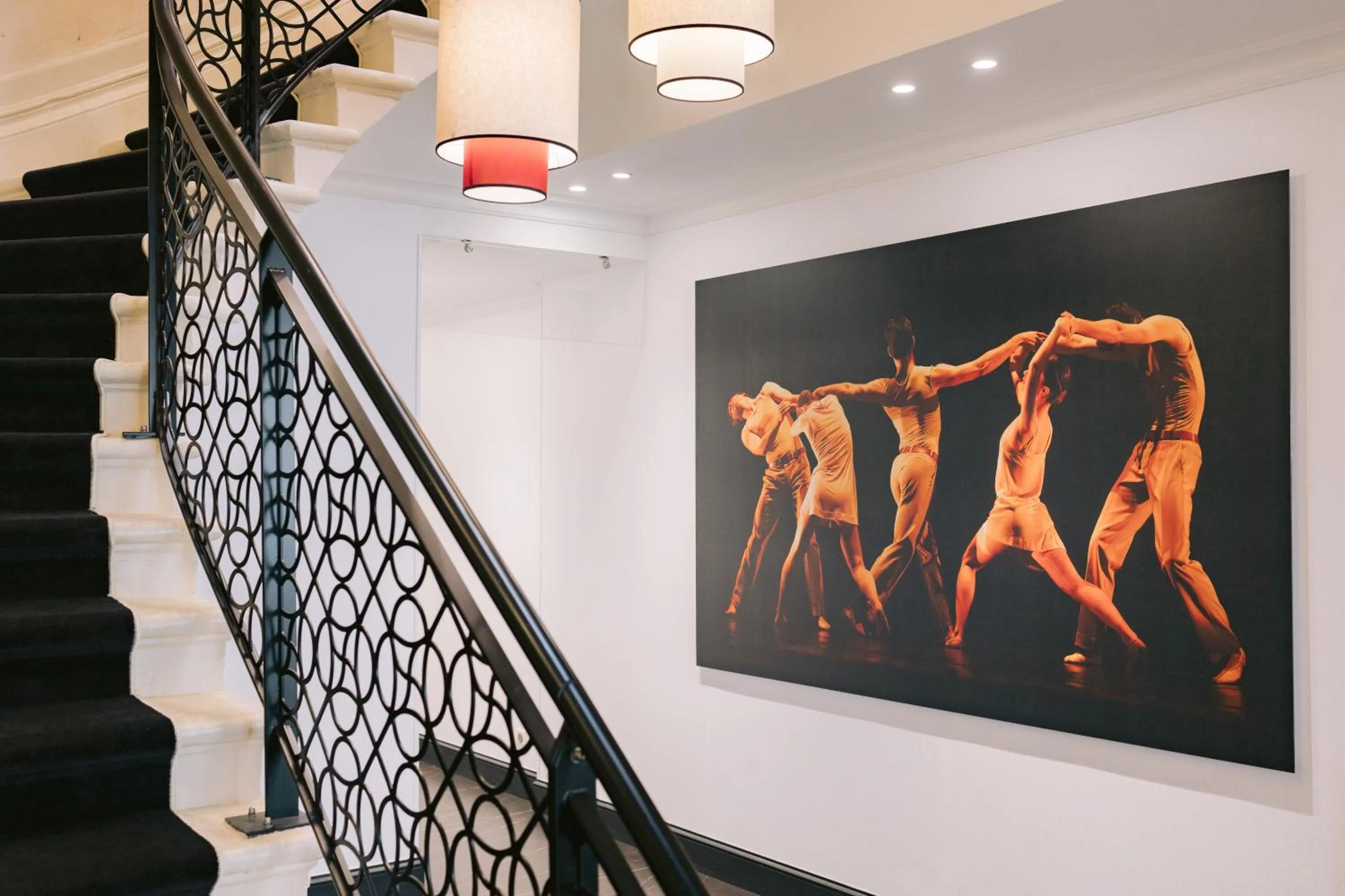 Lobby or reception in Hôtel Majestic