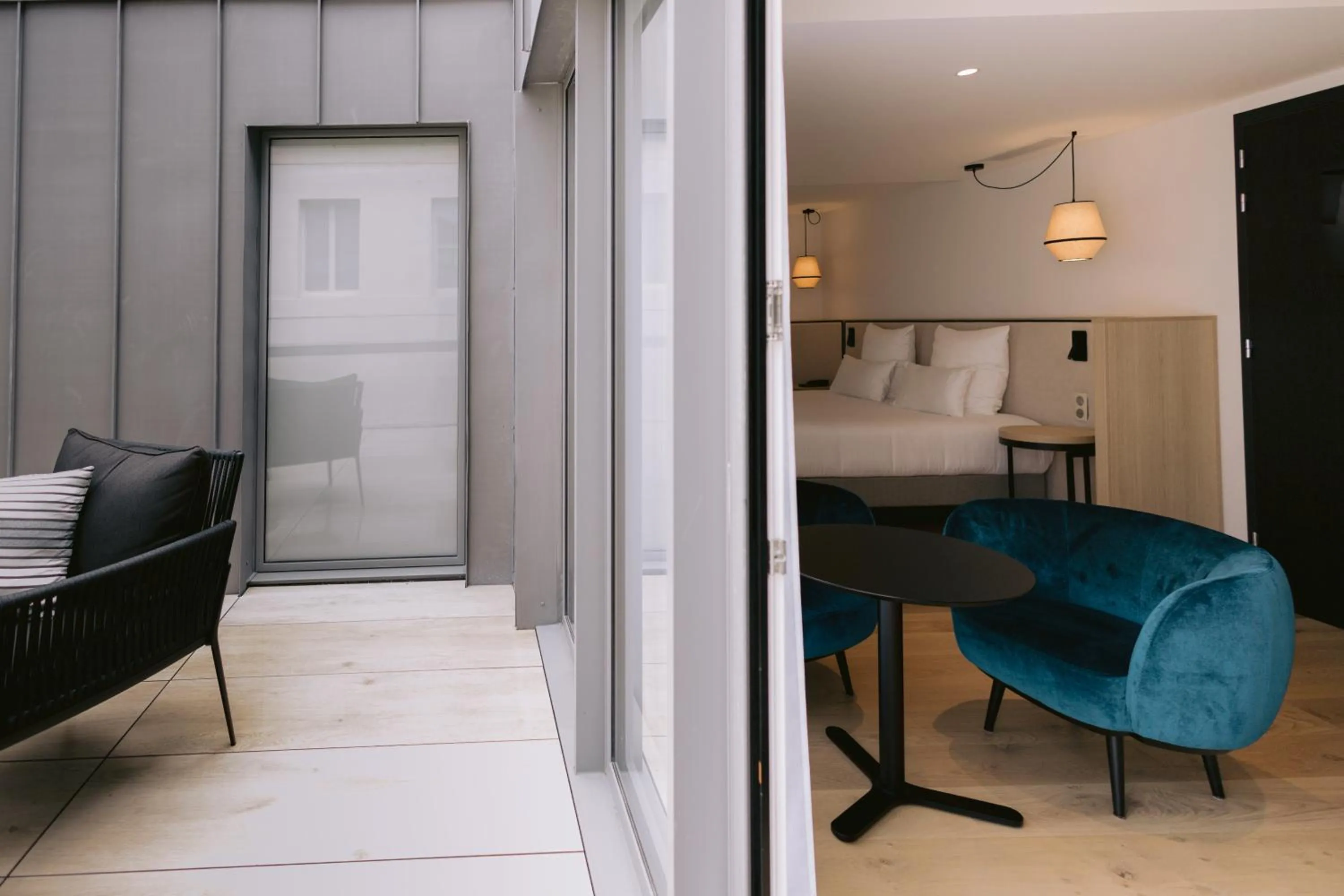 Bedroom in Hôtel Majestic