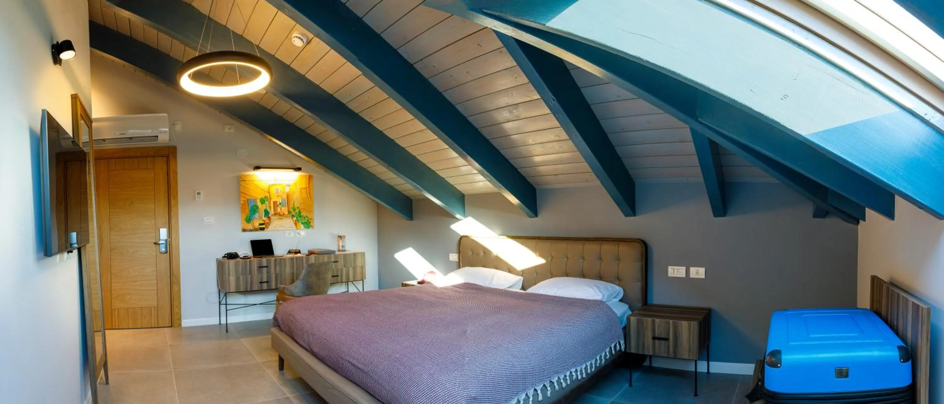 Living room, Bed in Michel House