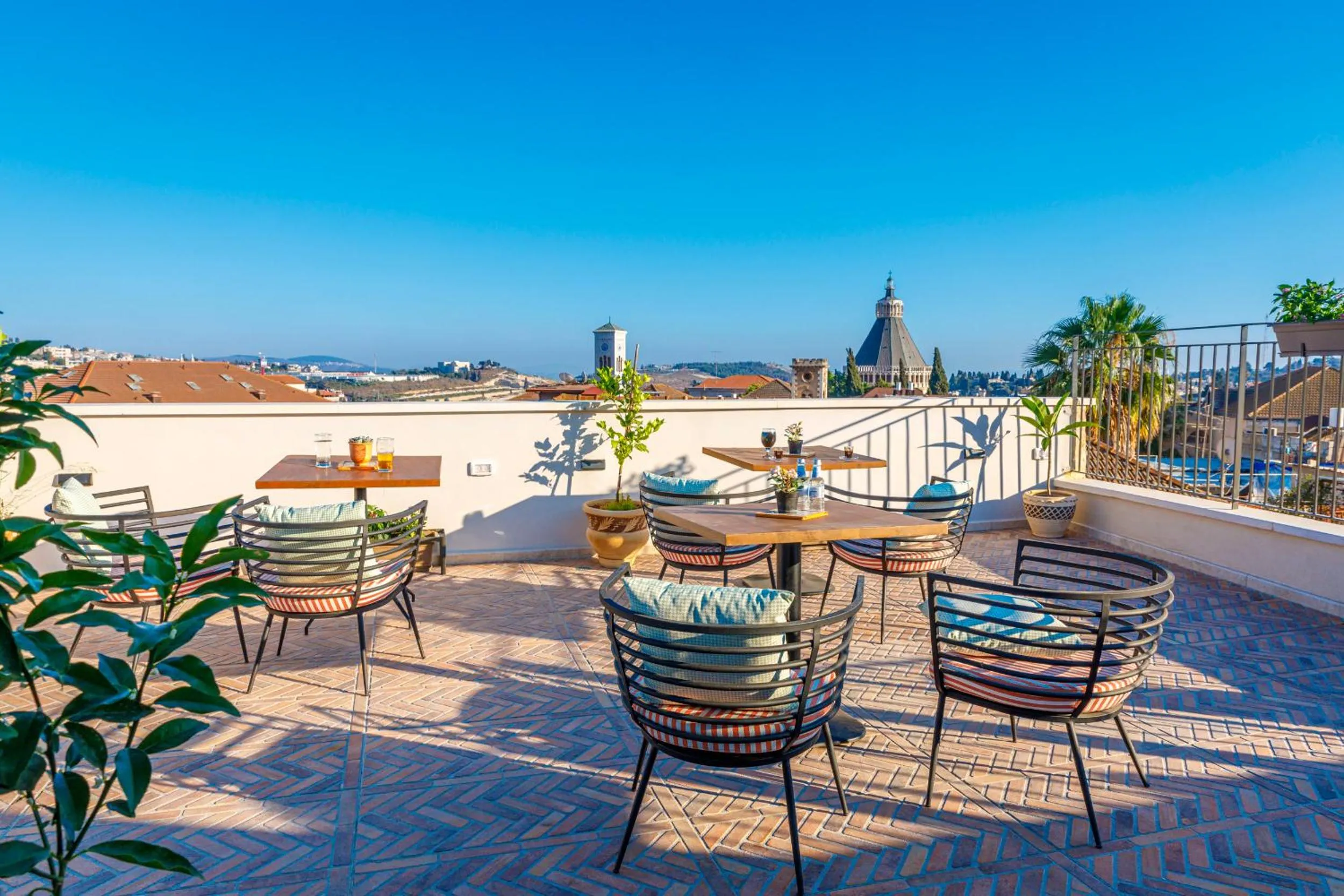 Patio in Michel House
