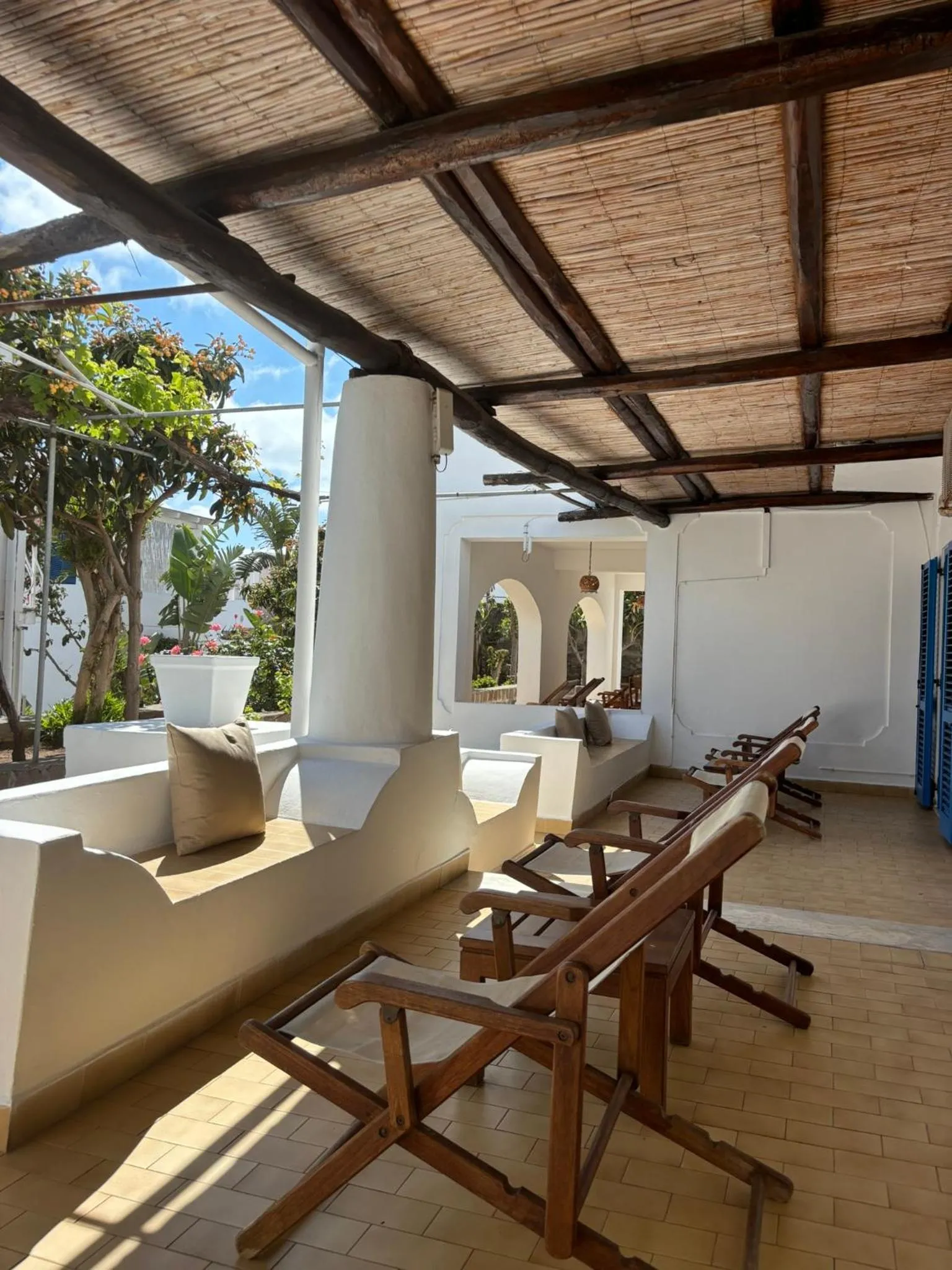Patio in Hotel Tesoriero