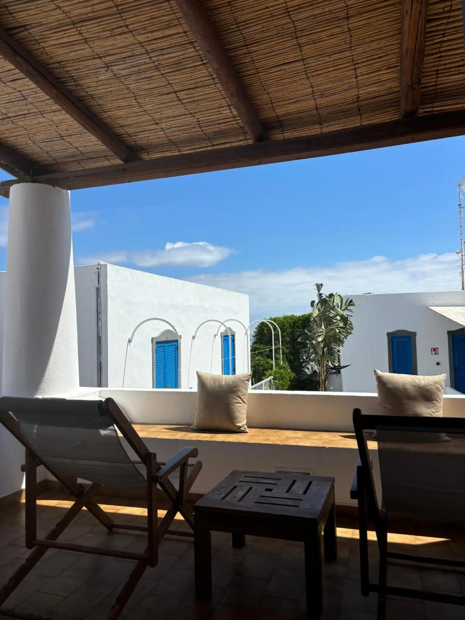 Patio in Hotel Tesoriero
