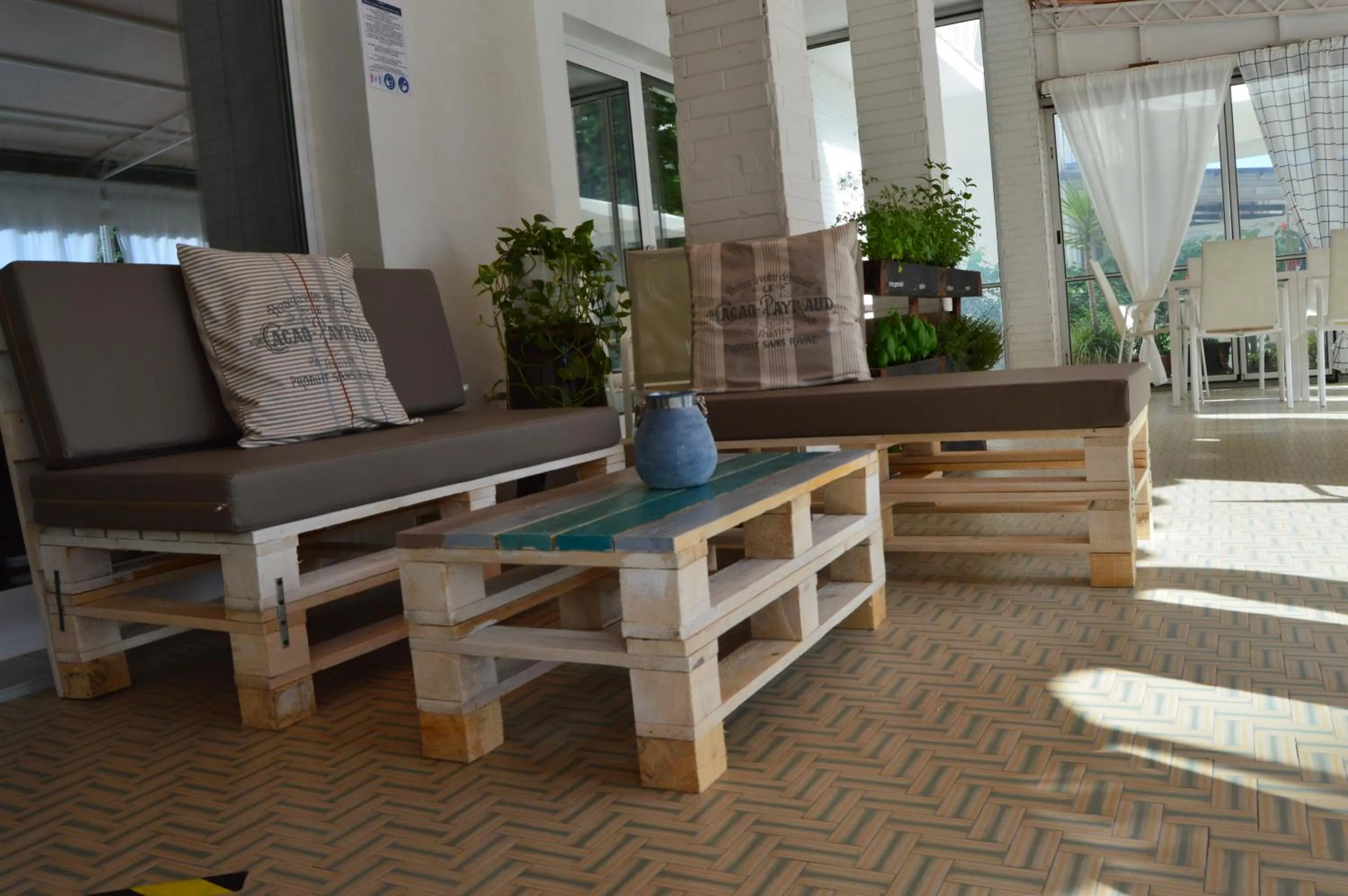 Garden in Pensione Rossi
