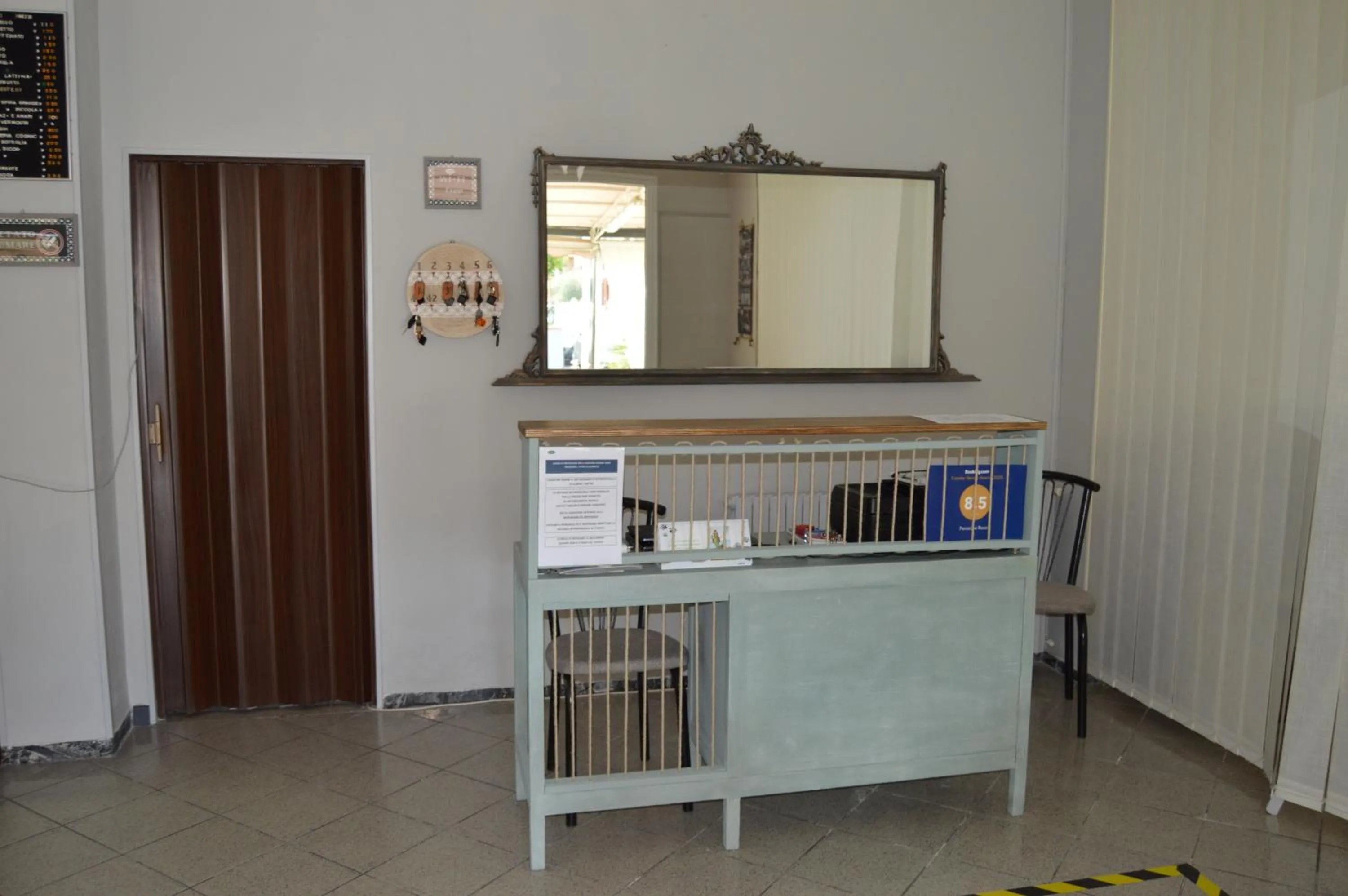 Lobby or reception in Pensione Rossi