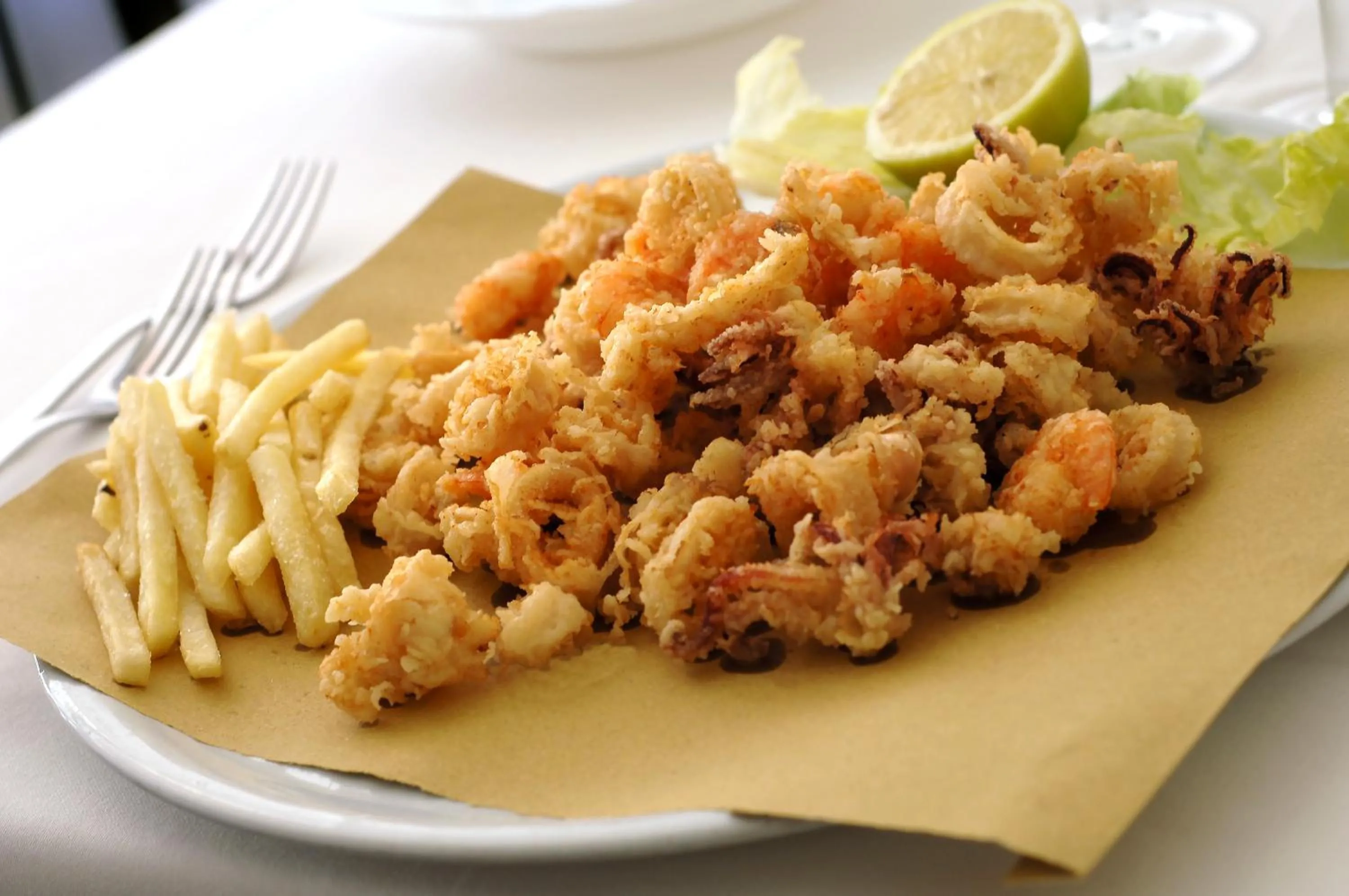 Food close-up in Pensione Rossi