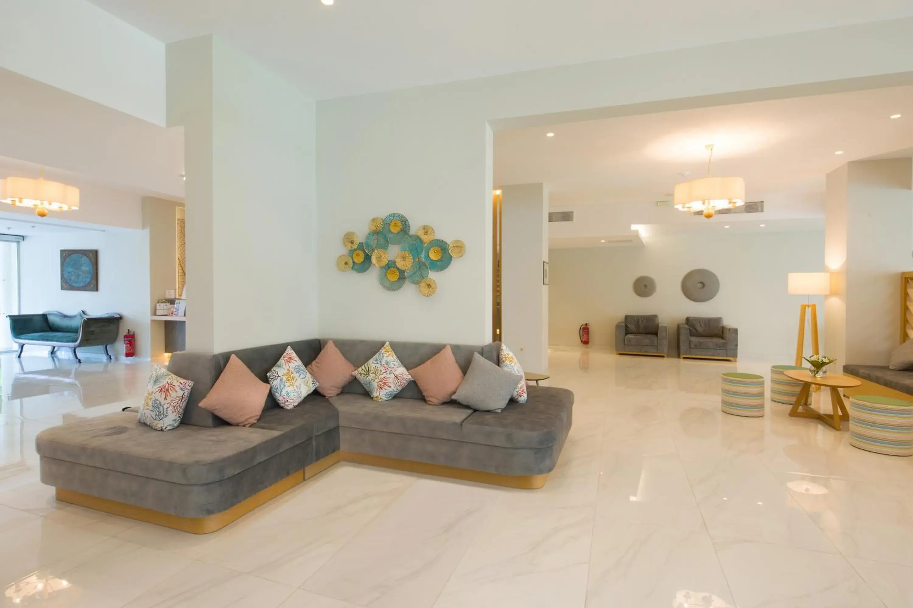 Lobby or reception in Delfinia Hotel Lobby or reception in Delfinia Hotel