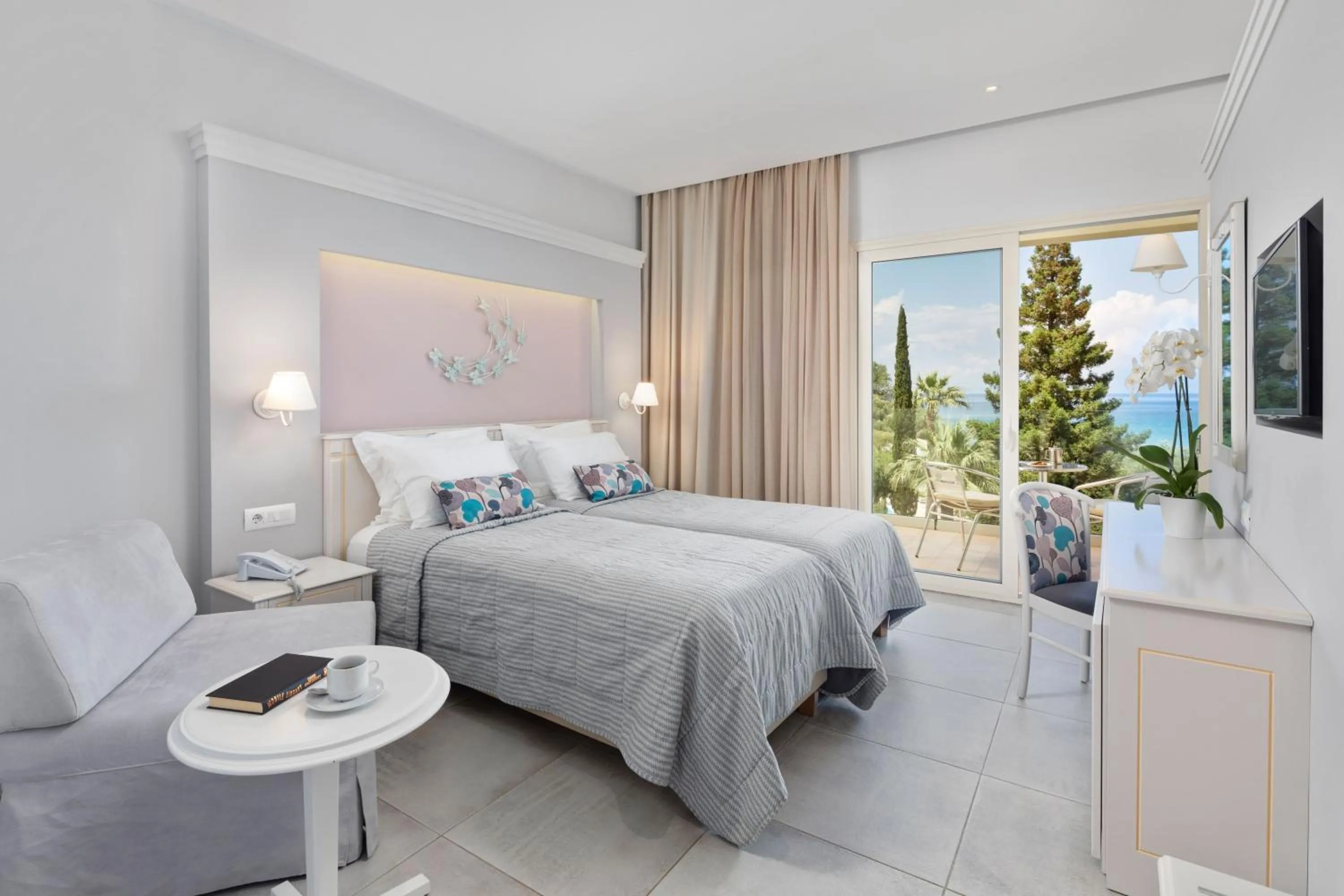 Sea view in Delfinia Hotel