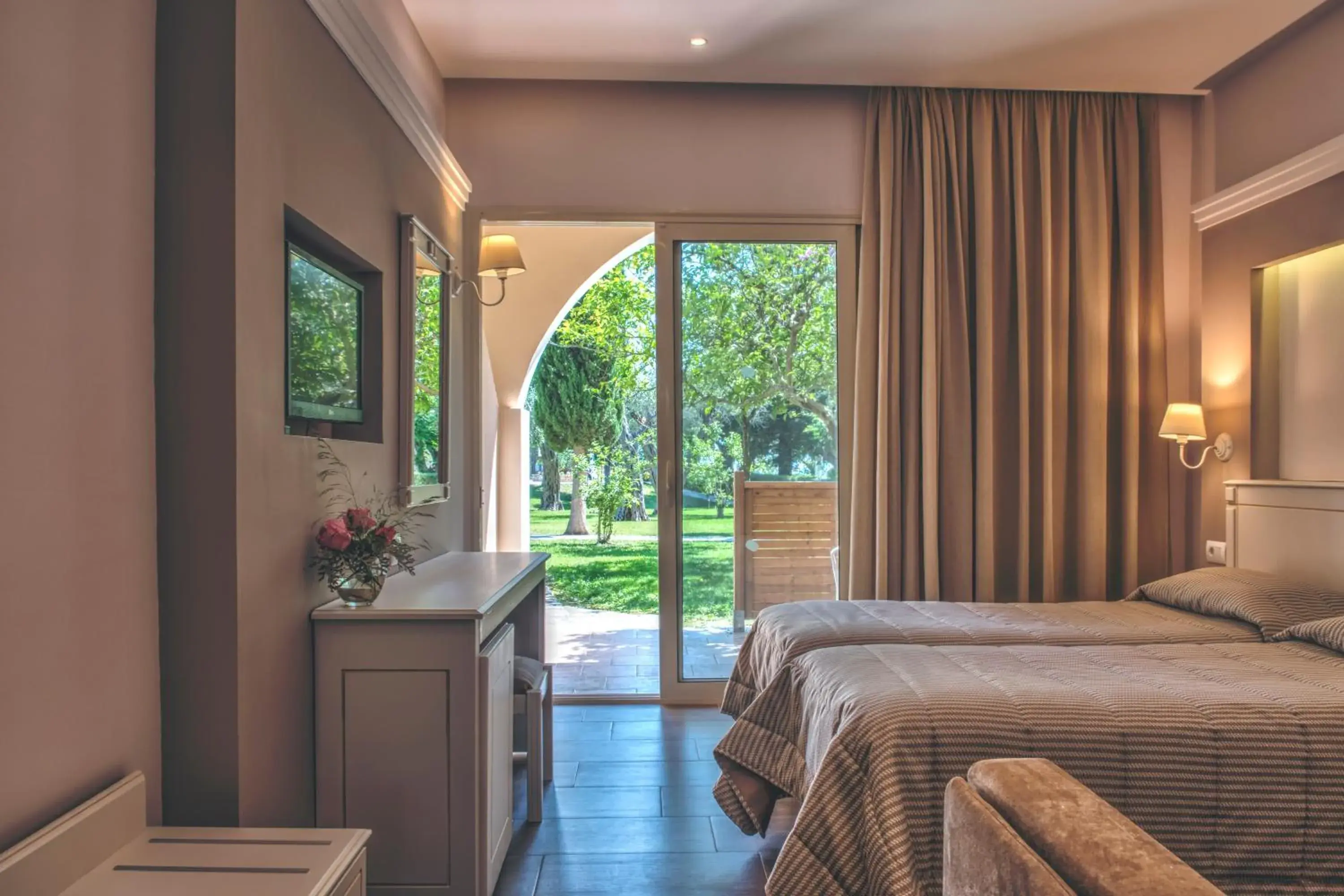 Day, Bed in Delfinia Hotel Day, Bed in Delfinia Hotel