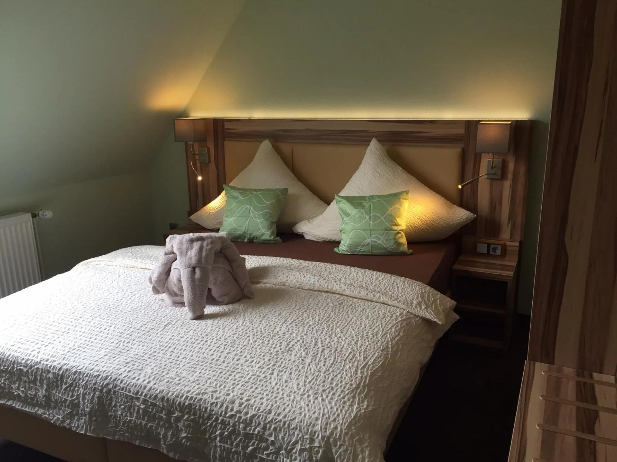 Photo of the whole room, Bed in Hotel Meereswoge