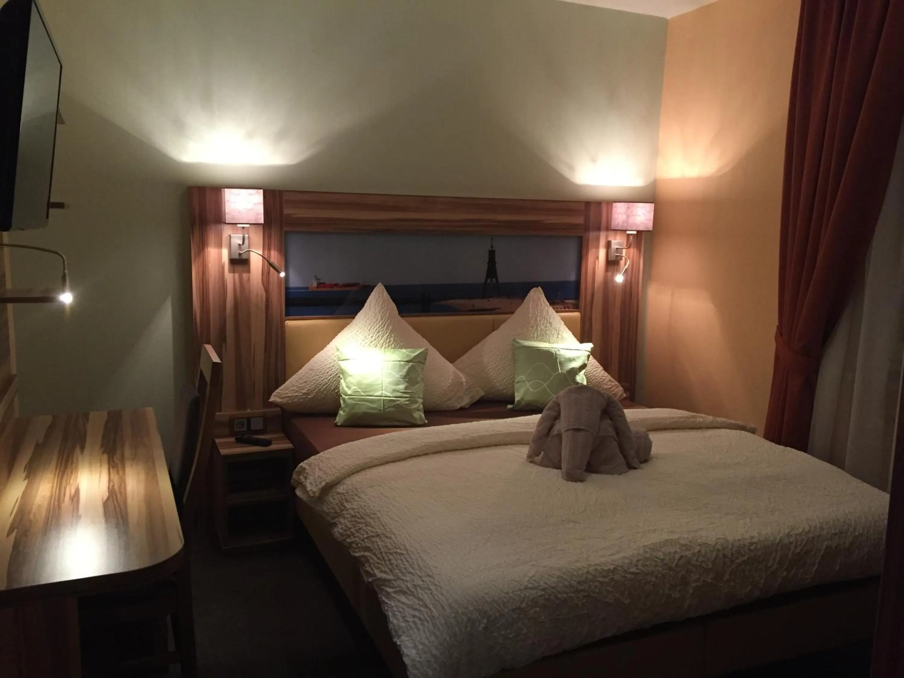 Bed in Hotel Meereswoge