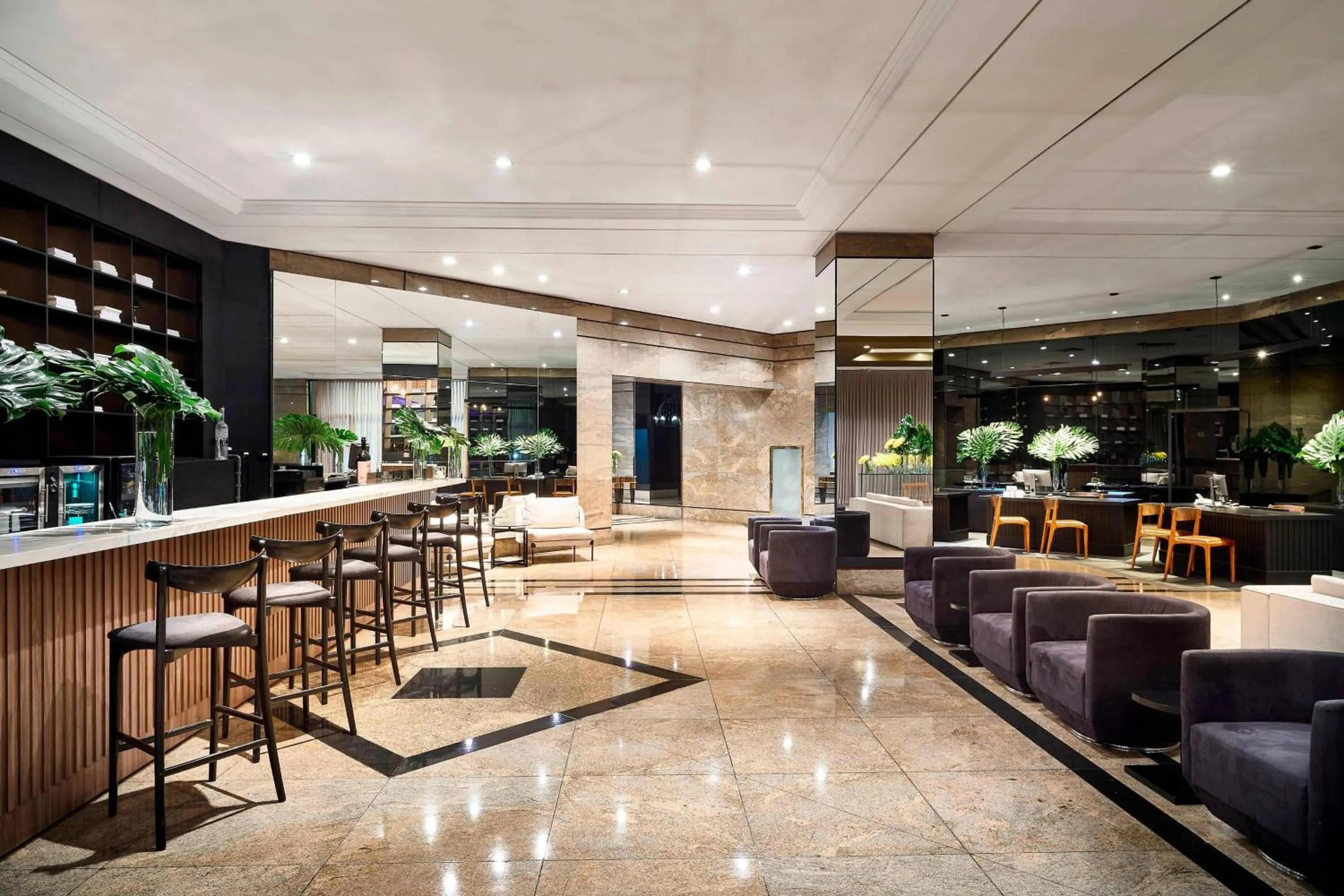 Lobby or reception in Sheraton São Paulo WTC Hotel