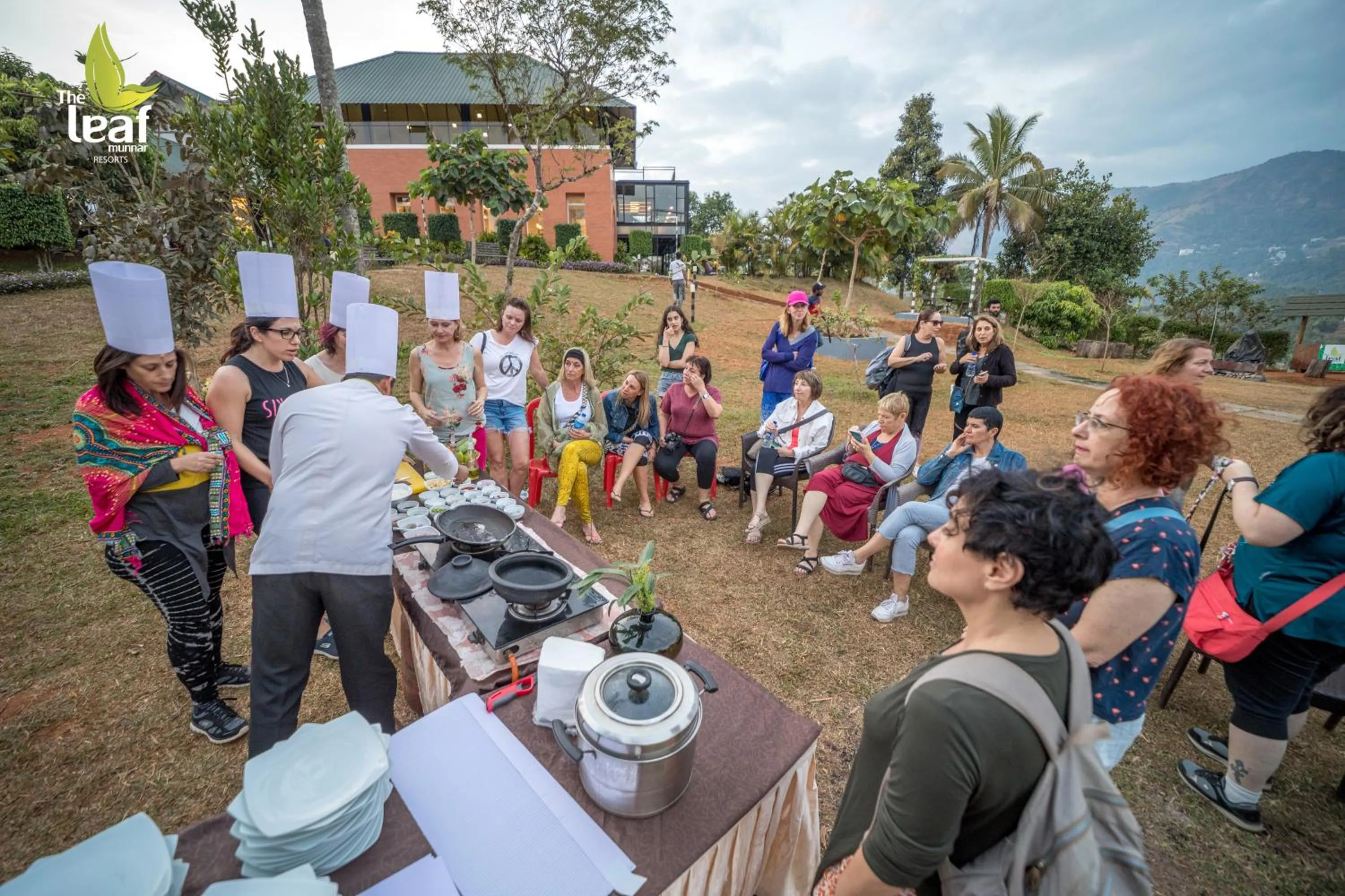 People in The Leaf Munnar