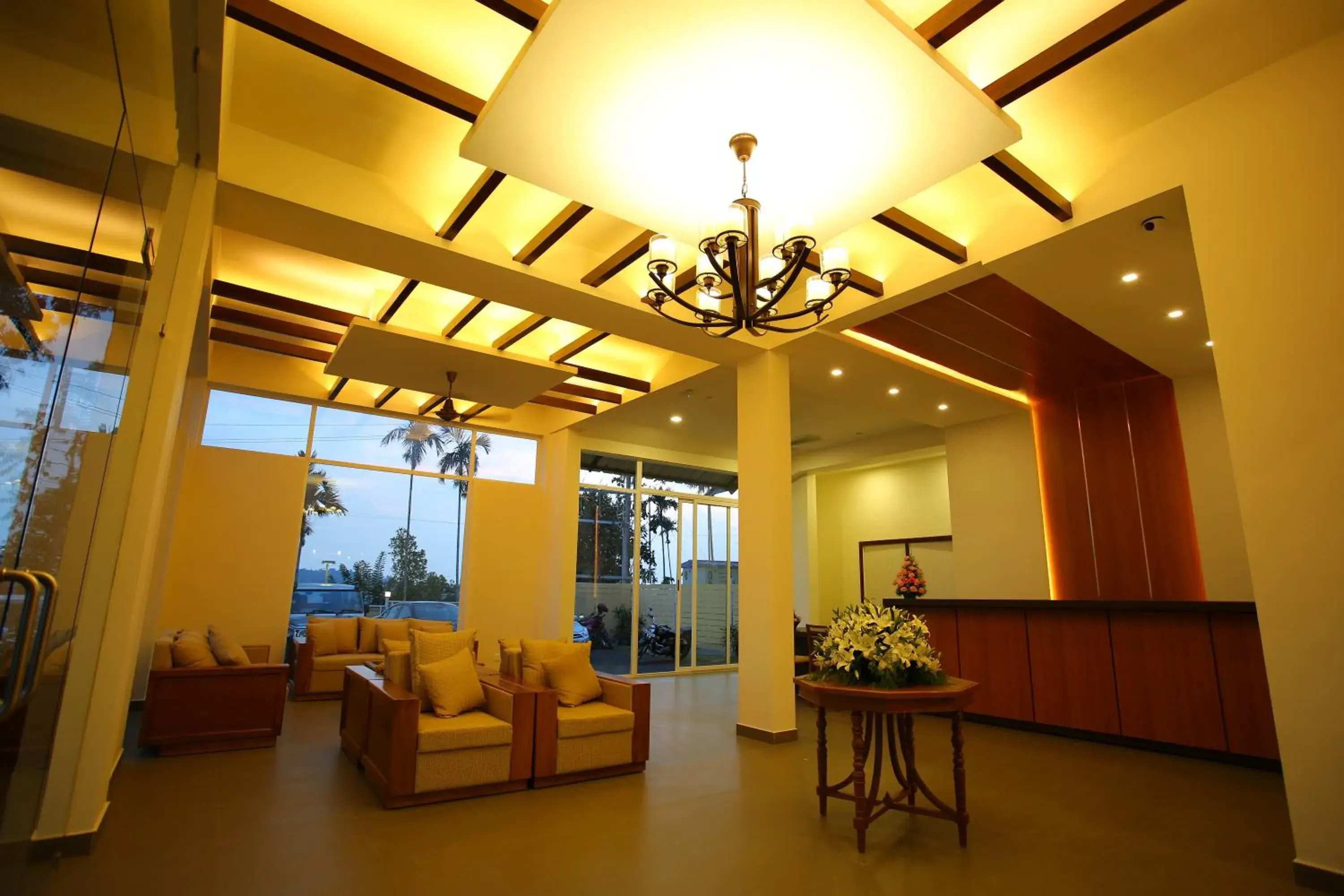 Lobby or reception in The Leaf Munnar Lobby or reception in The Leaf Munnar