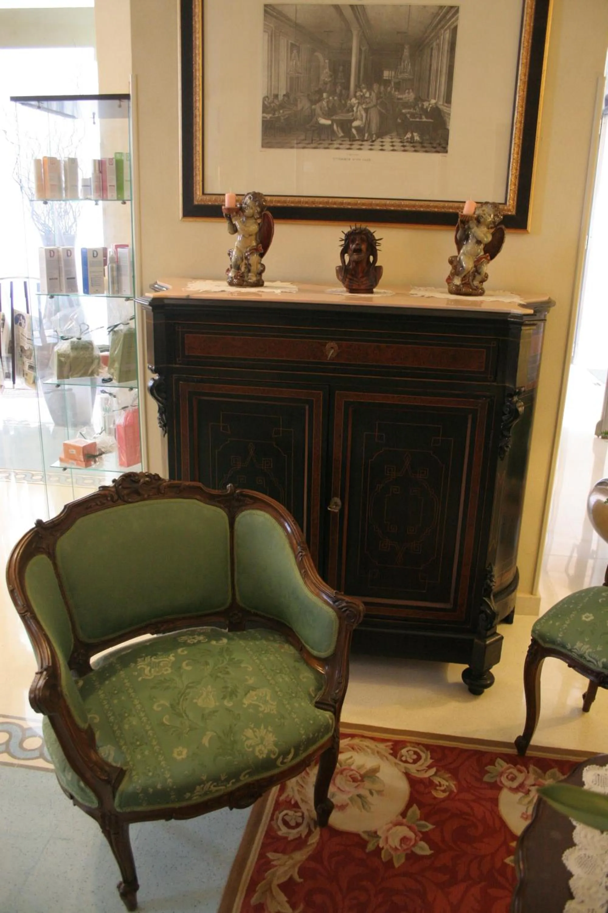 Lobby or reception in Domus Mariae Benessere