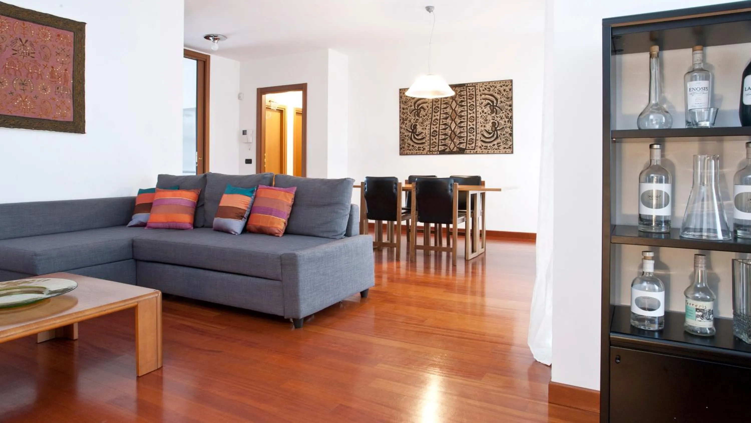 Living room in Italianway-Zanella