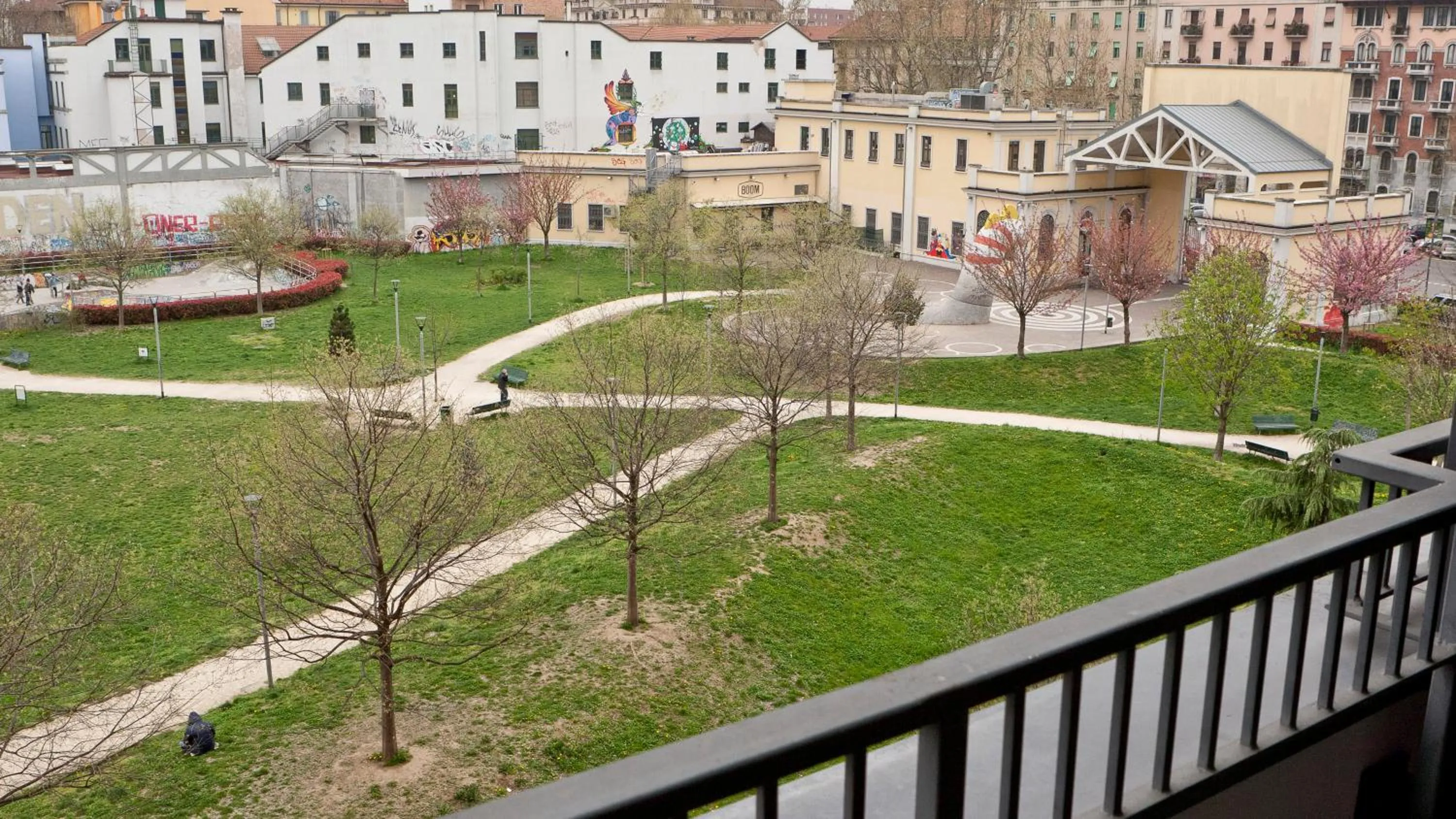 Garden view in Italianway-Zanella