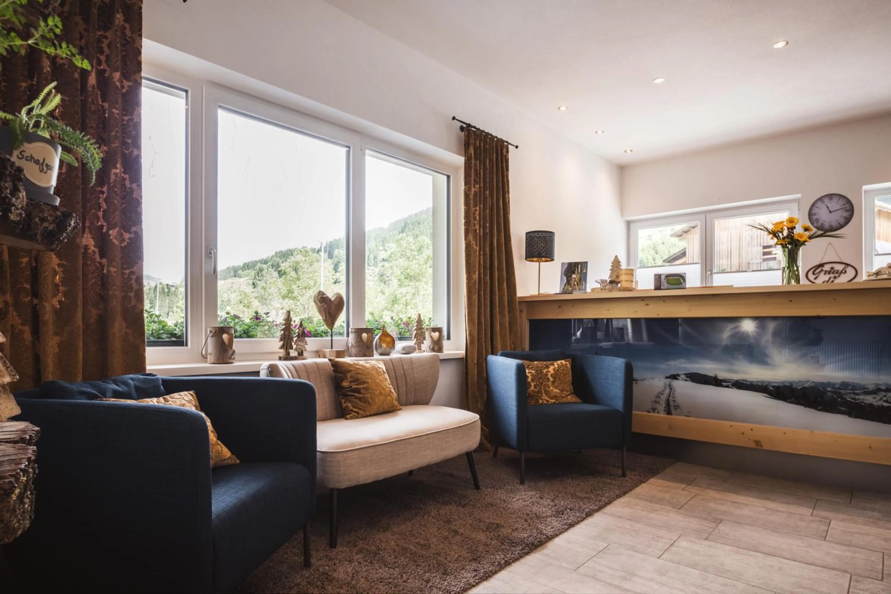 Lobby or reception in Familienhotel Botenwirt