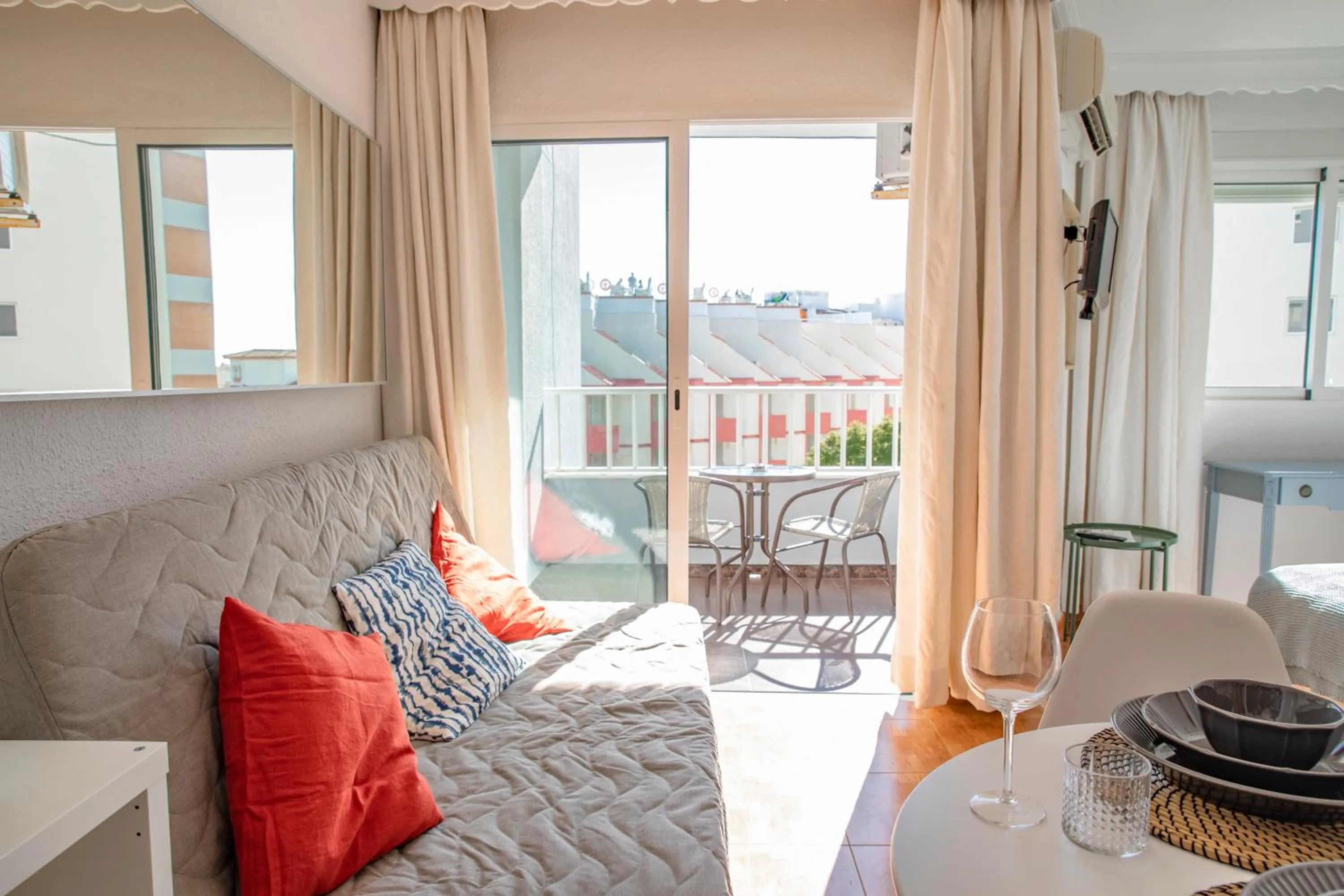 Balcony/Terrace in Palm Beach Club Apartamentos Carihuela