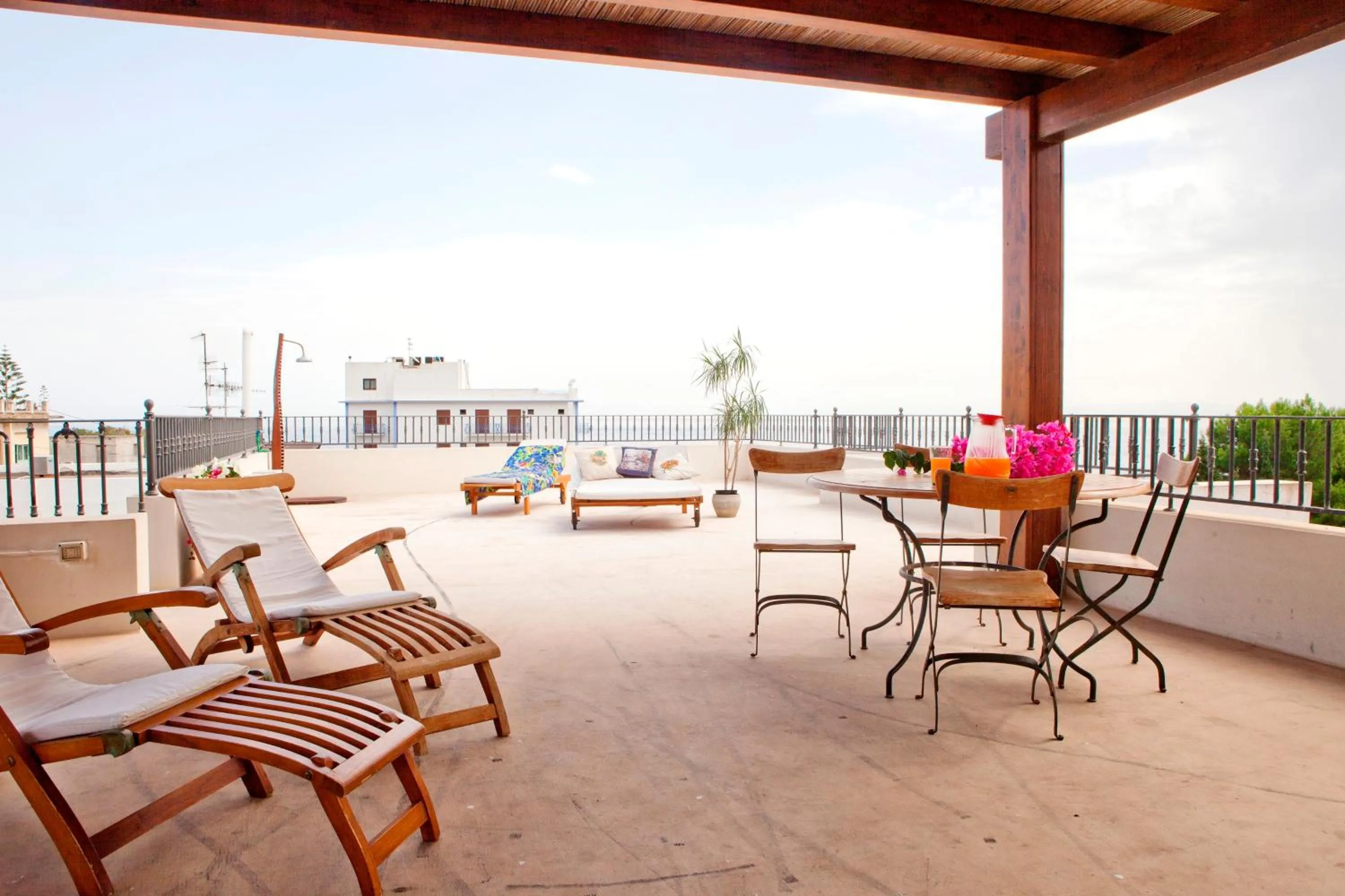 Balcony/Terrace in Residence Hotel Baia Portinenti