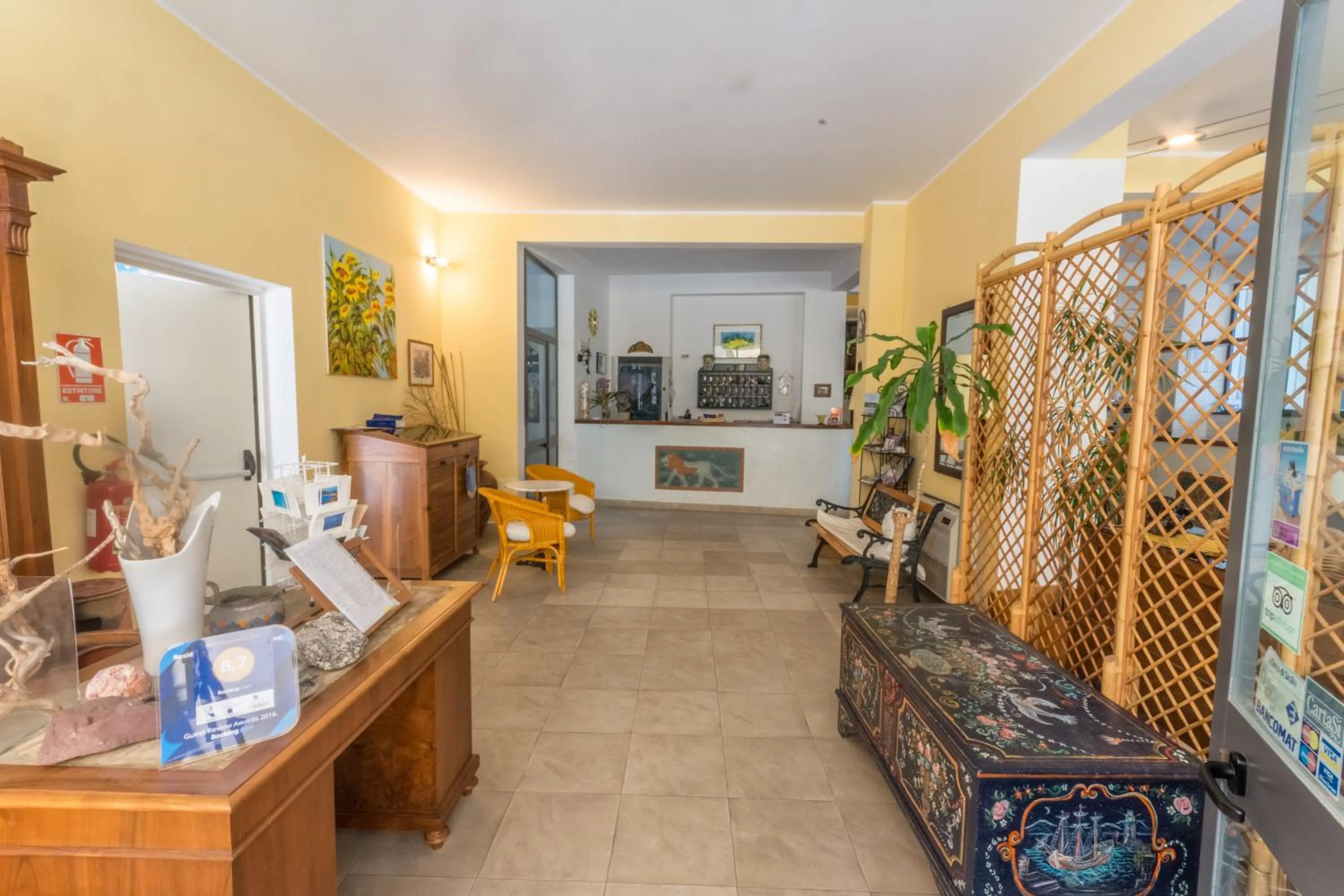 Facade/entrance in Residence Hotel Baia Portinenti