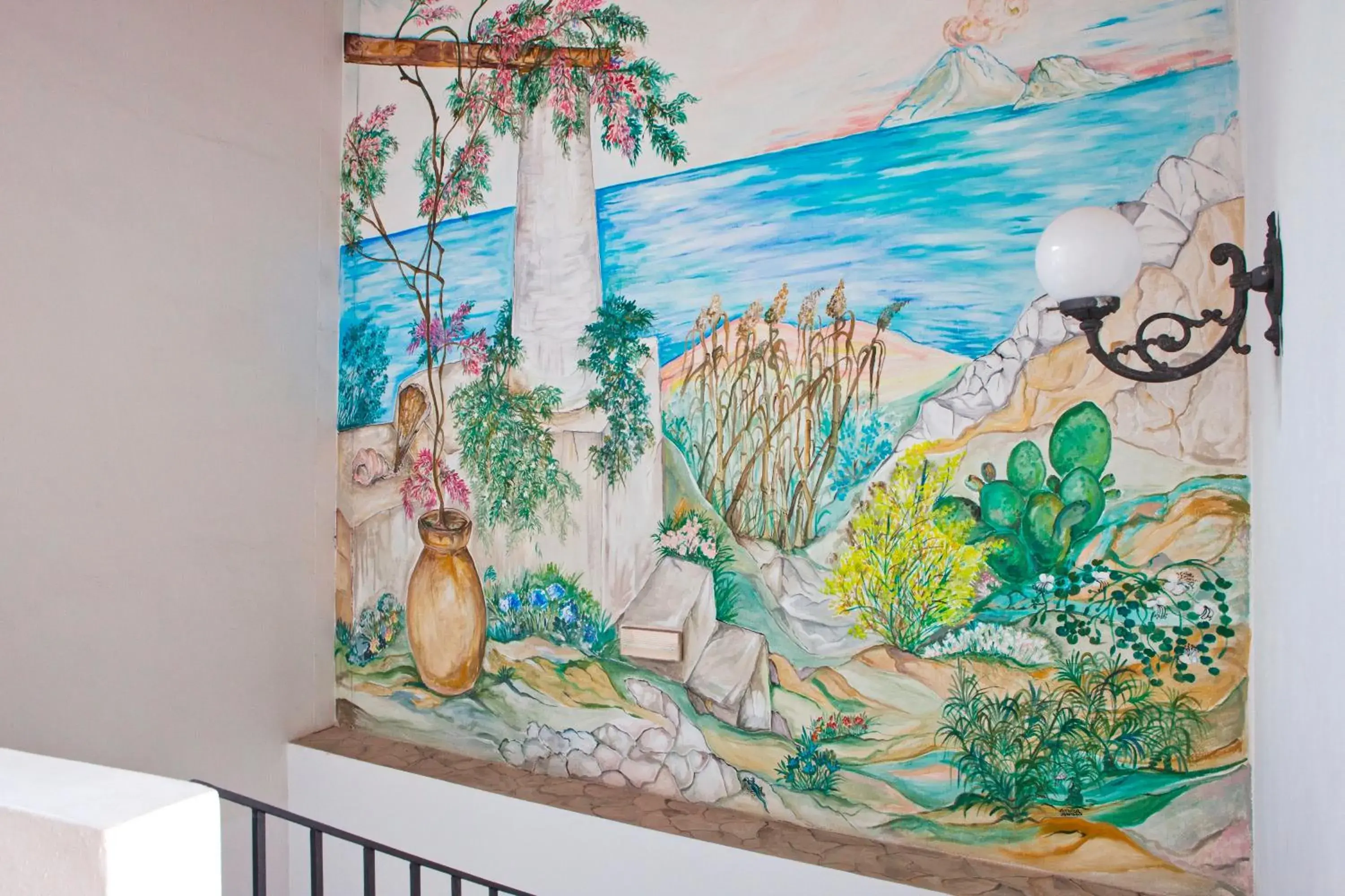 Double or Twin Room with Sea View in Residence Hotel Baia Portinenti Double or Twin Room with Sea View in Residence Hotel Baia Portinenti